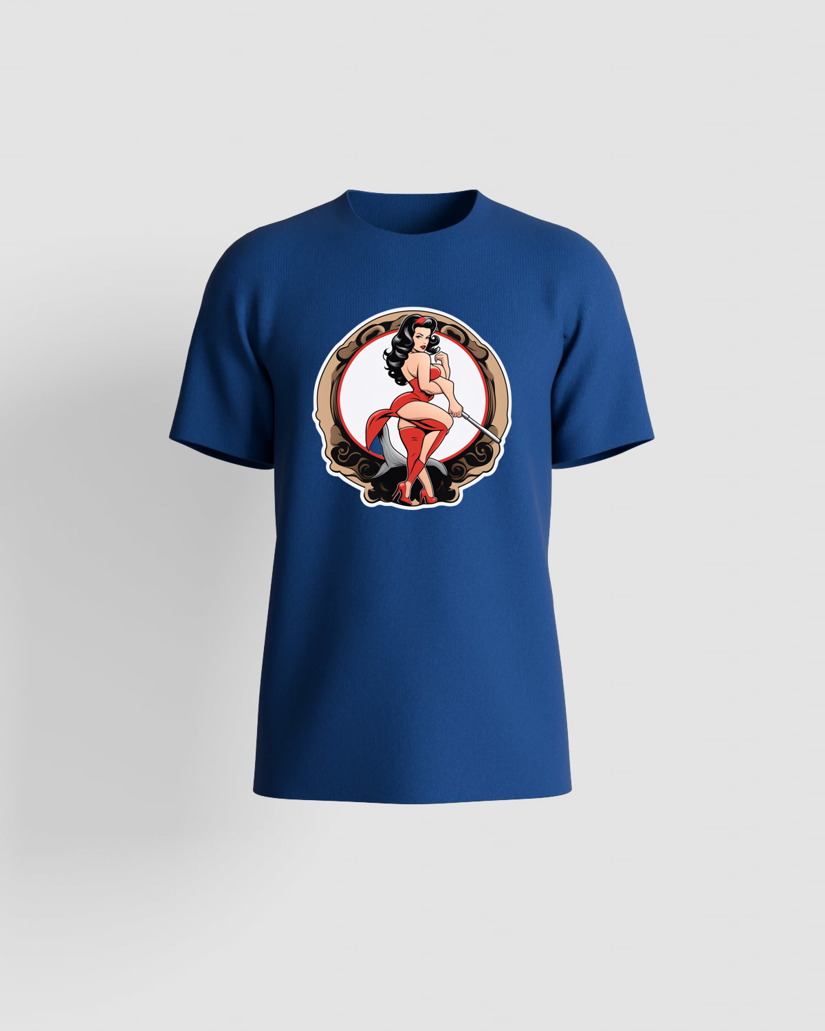 Blue Organic Cotton T‑Shirt, Modern Fit 59