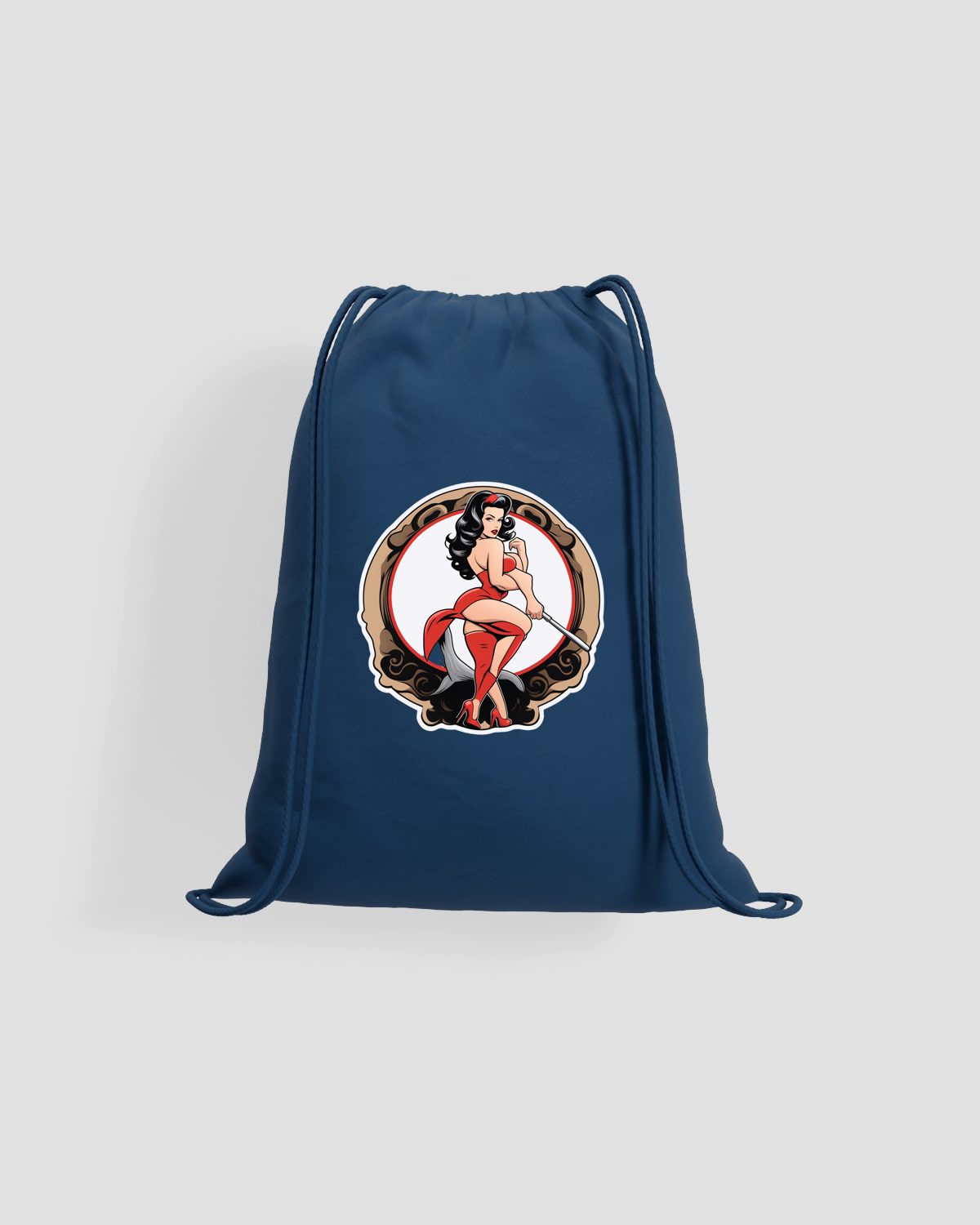 Drawstring Bag Natural Color Smooth Print Surface 59