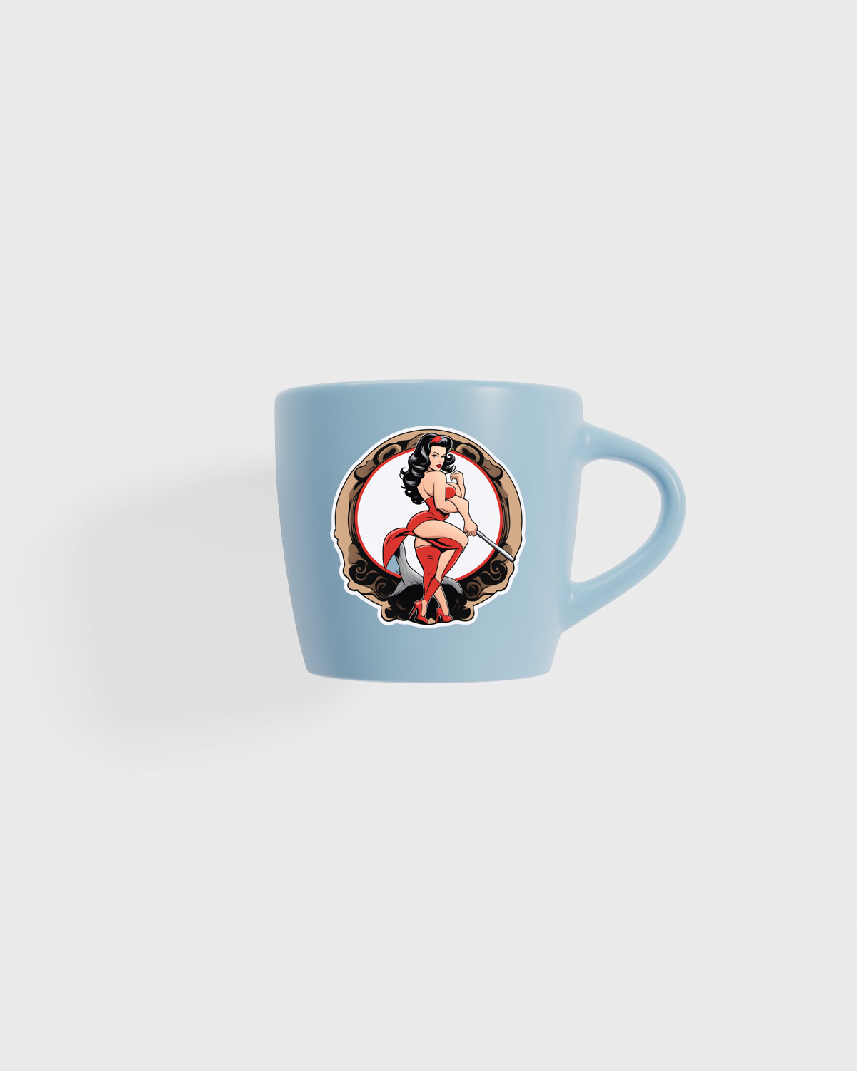 Matte Ceramic Mug with Glossy Interior Finish 59
