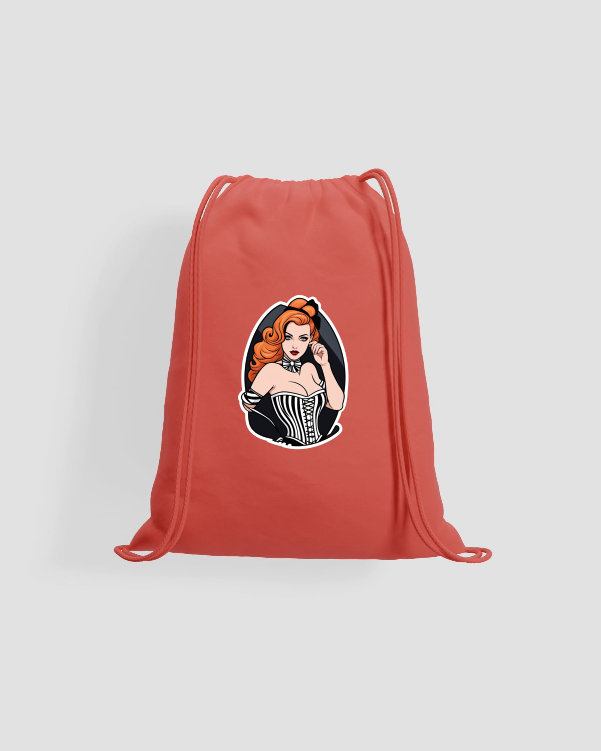 Custom Drawstring Bag – Lightweight Cotton Gym Tote 59