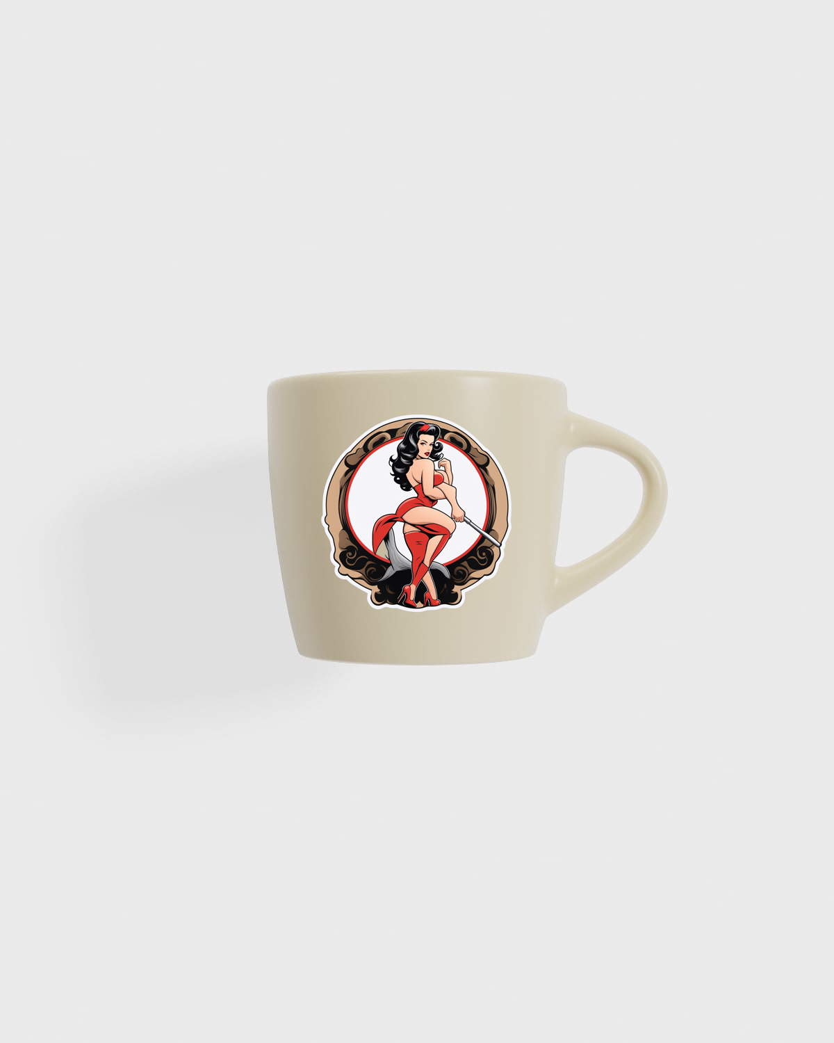 Matte Exterior Ceramic Mug with Glossy Interior 59