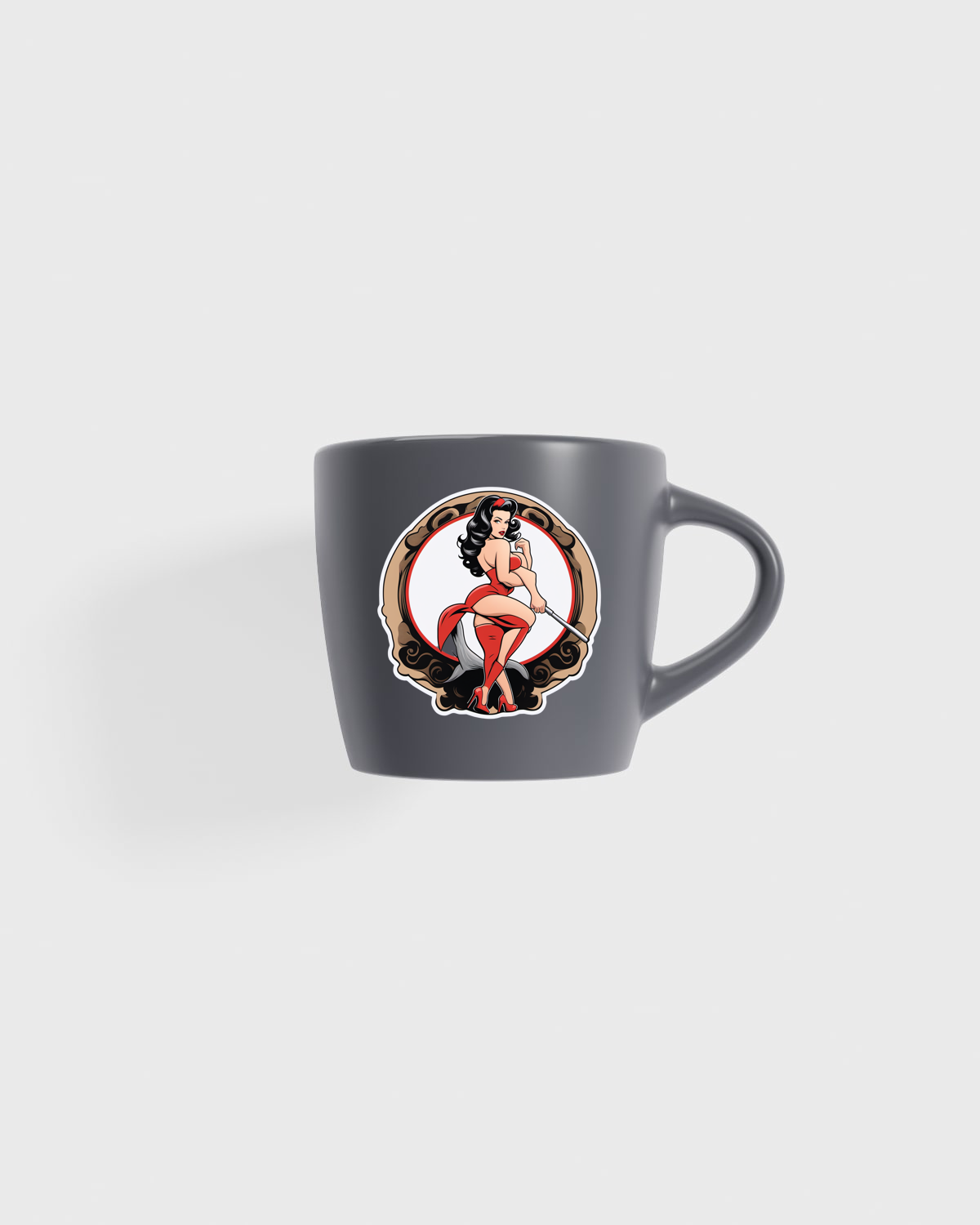 Custom Ceramic Mug with Matte Exterior 59