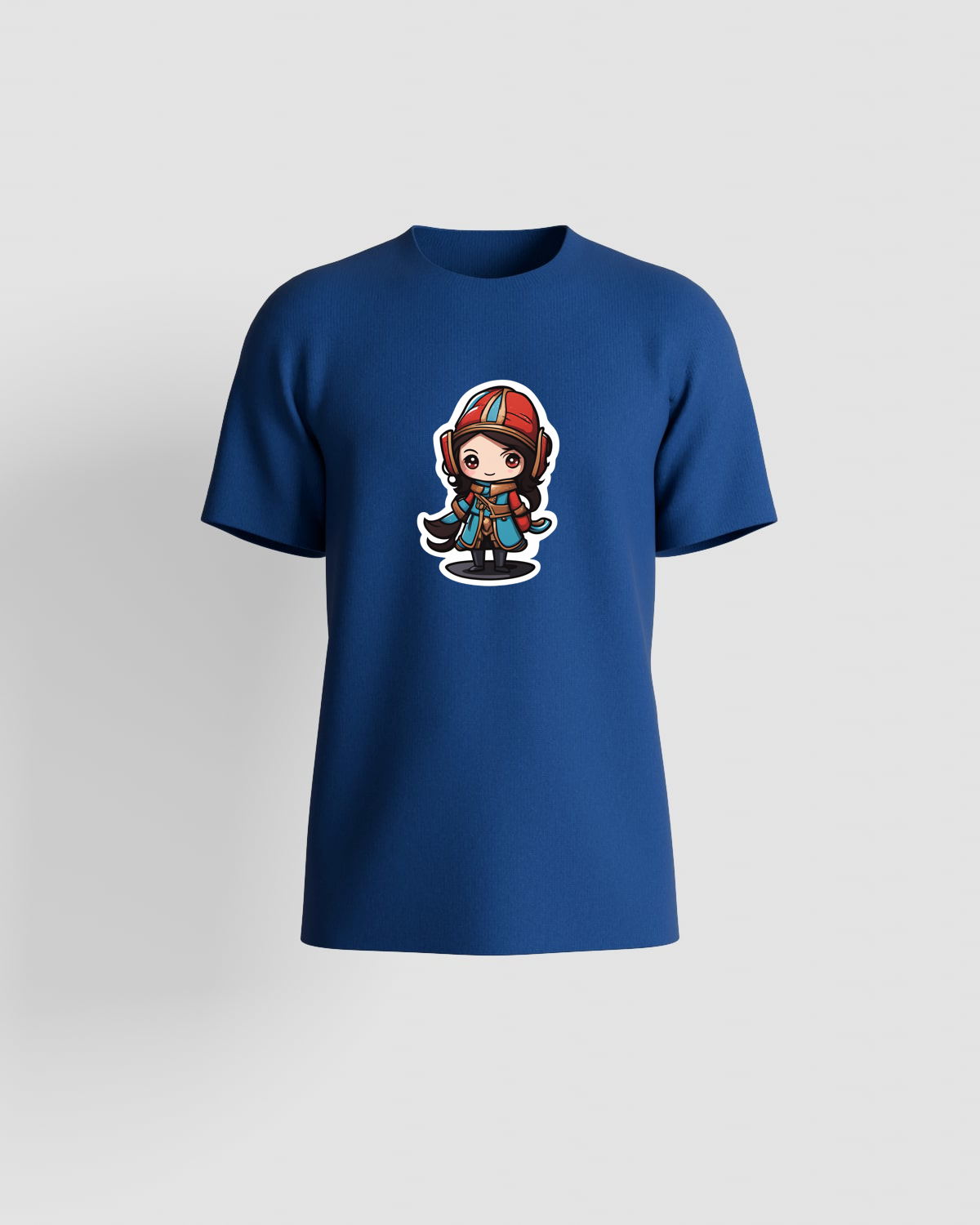 Blue 100% Organic Cotton T-Shirt – Modern Fit 59