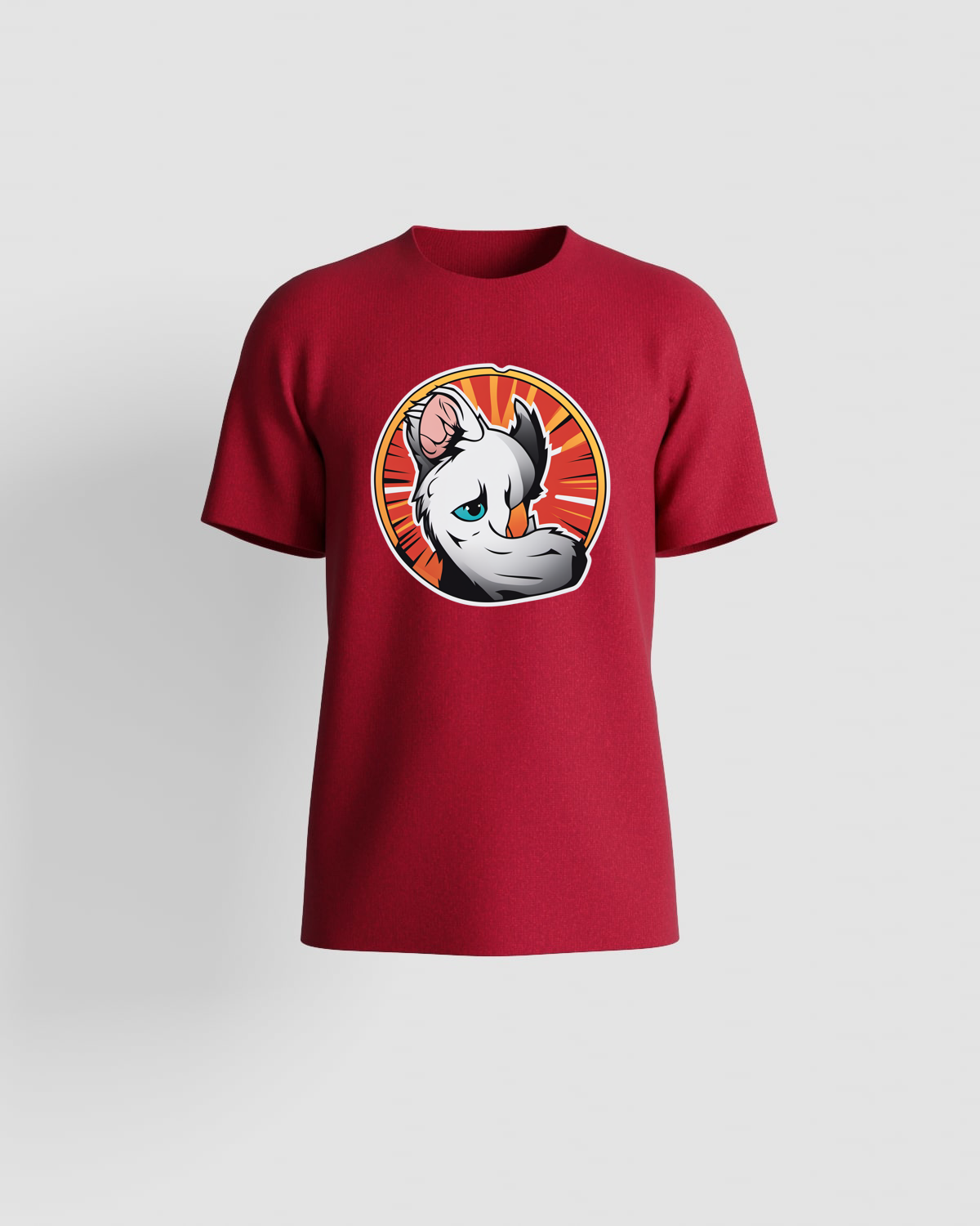 Red Eco‑Sustainable T-Shirt – Modern Fit, Soft Comfort 59