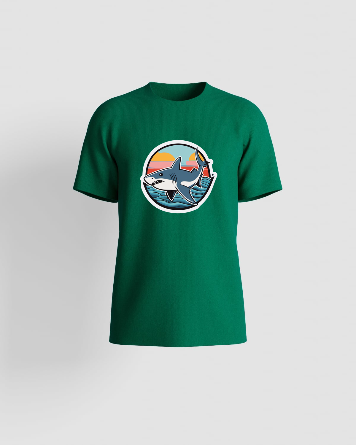 Vibrant Green Eco Sustainable Organic T Shirt 59