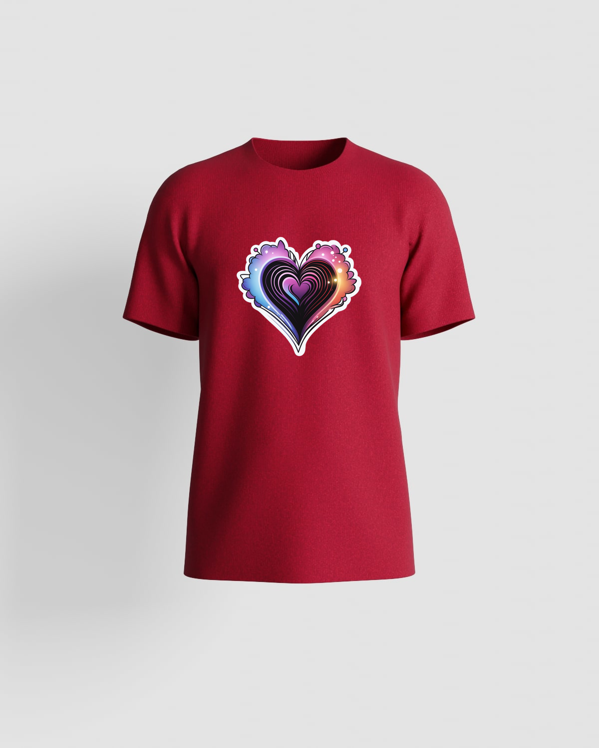Red Unisex T-Shirt – Modern Fit, Organic Cotton 59