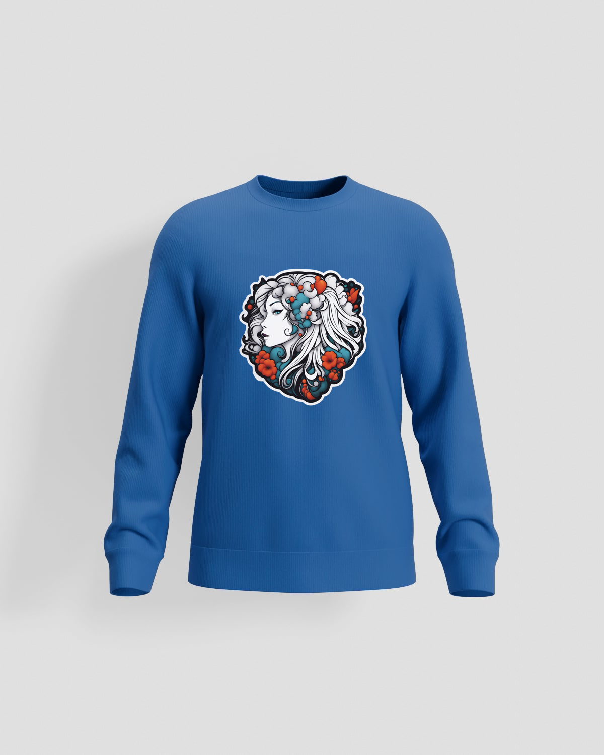 Blue Unisex Sweatshirt – Soft Eco‑Sustainable Comfort 59