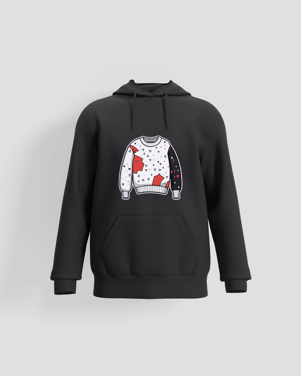 Black Unisex Organic Cotton Sweatshirt – Soft, Eco‑Friendly Comfort 59