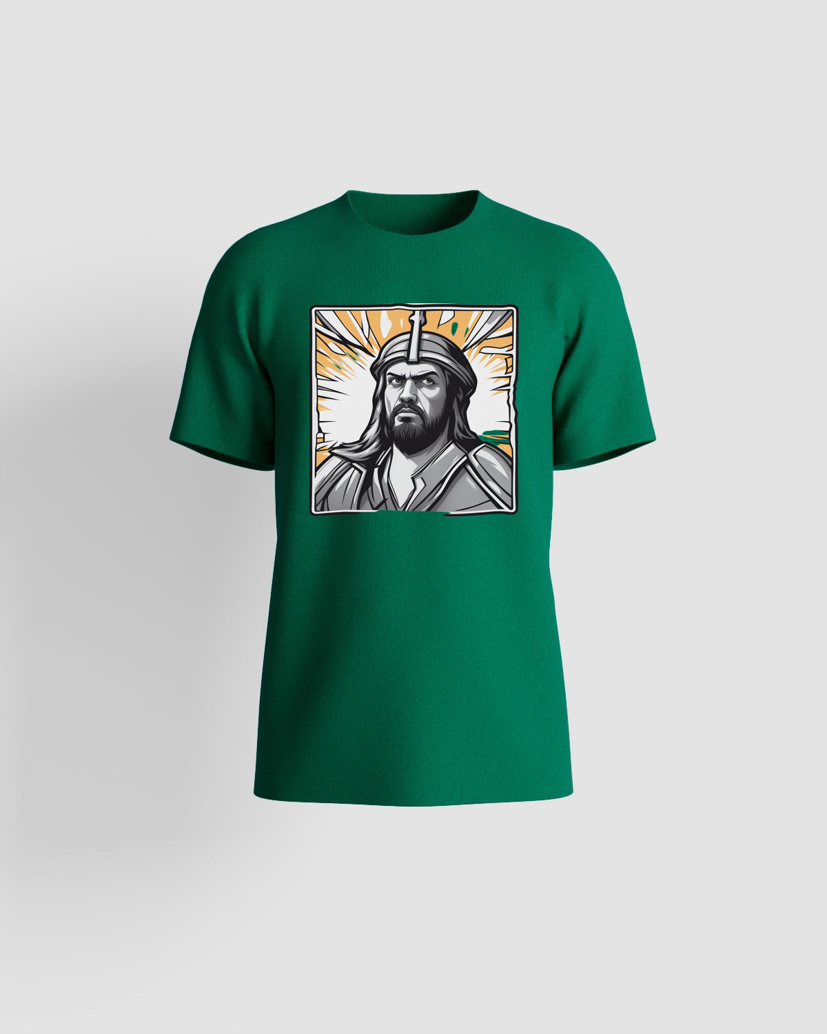 Vibrant Green T‑Shirt Made from Organic Cotton 59