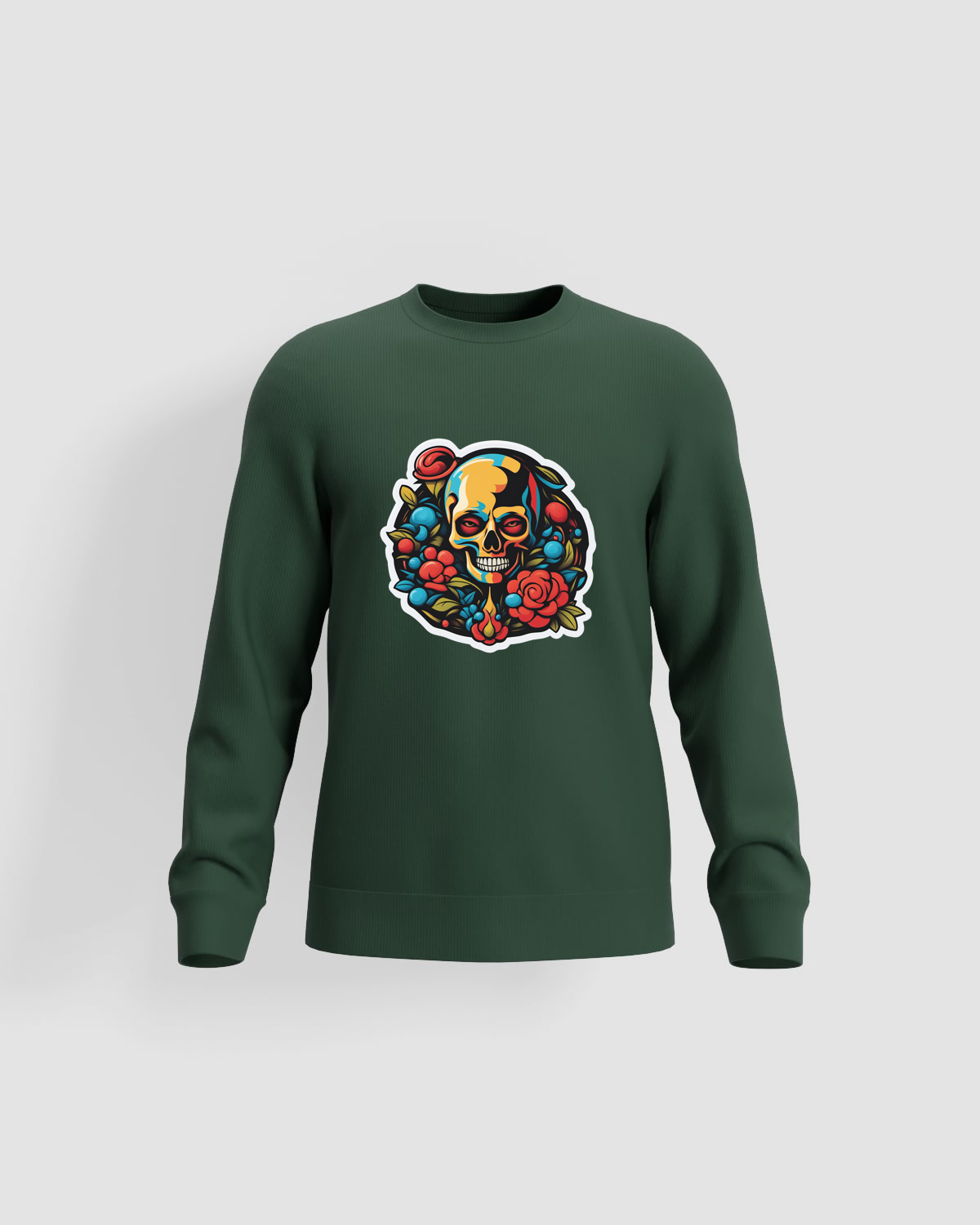 Green Organic Unisex Sweatshirt – Brushed Comfort 59