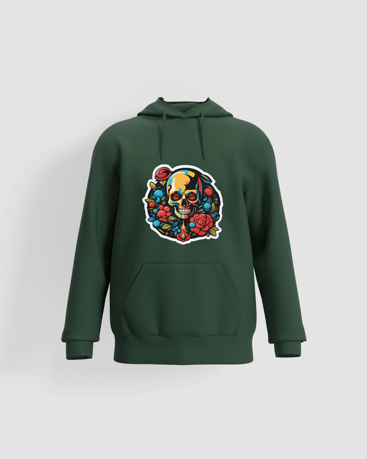 Green Brushed Organic Cotton Sweatshirt 59