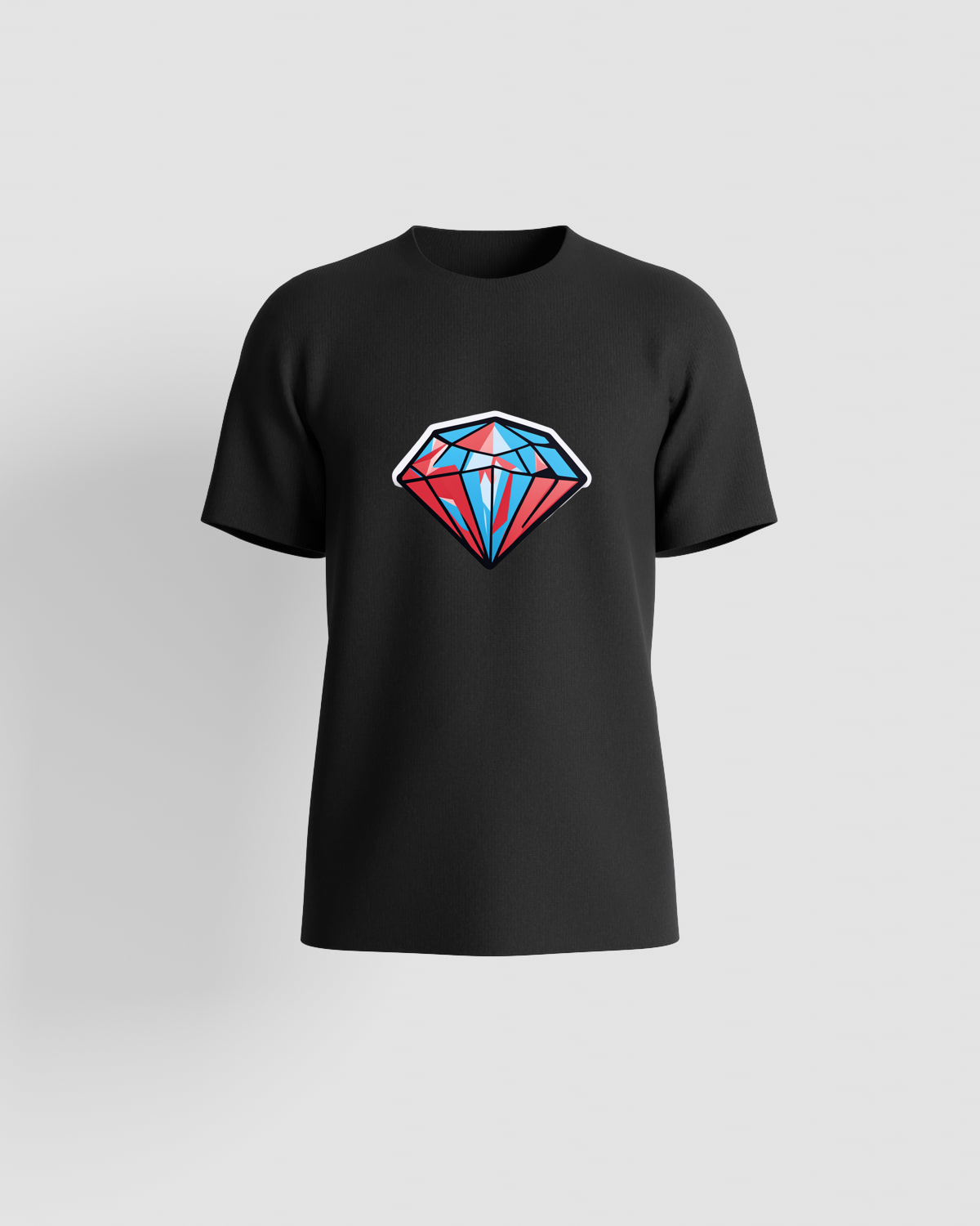 Eco-Friendly Custom Black T-Shirt with Unique Bold Design 59