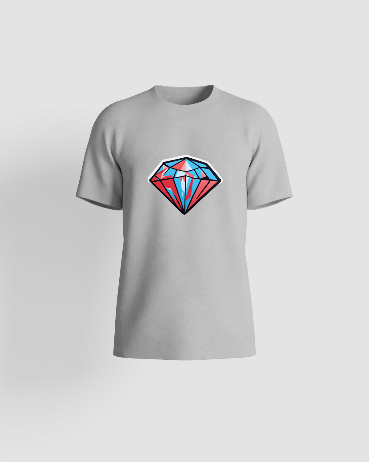 Grey Unisex T‑Shirt Soft Organic Cotton 59