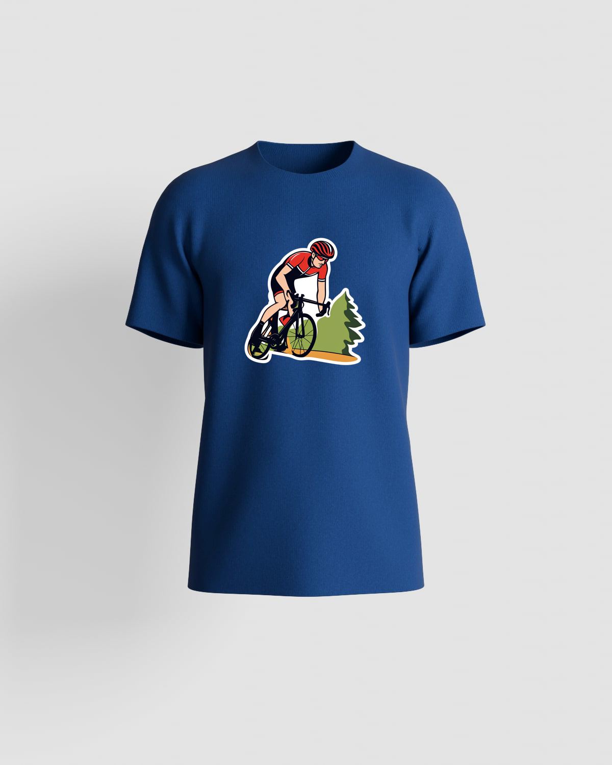 Blue Organic Cotton T-Shirt with Modern Fit 59