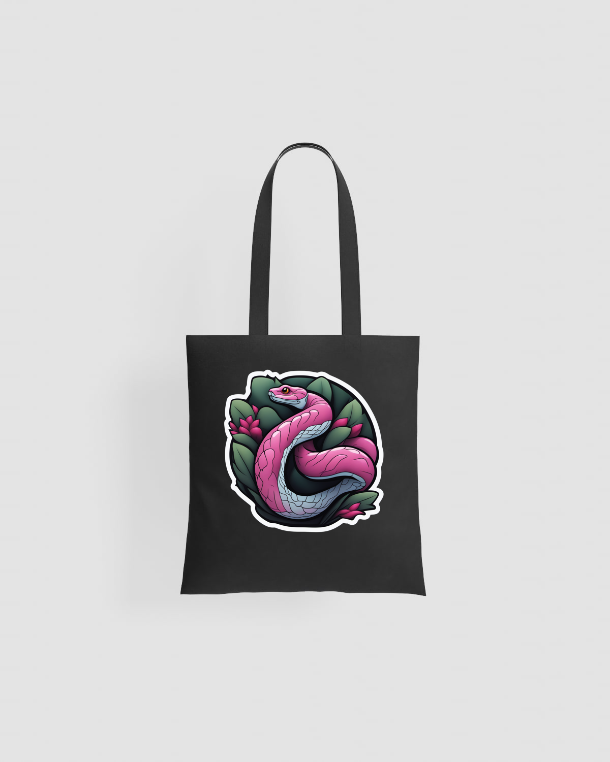 Print Ready Tote Bag Smooth Cotton Removable Label 59
