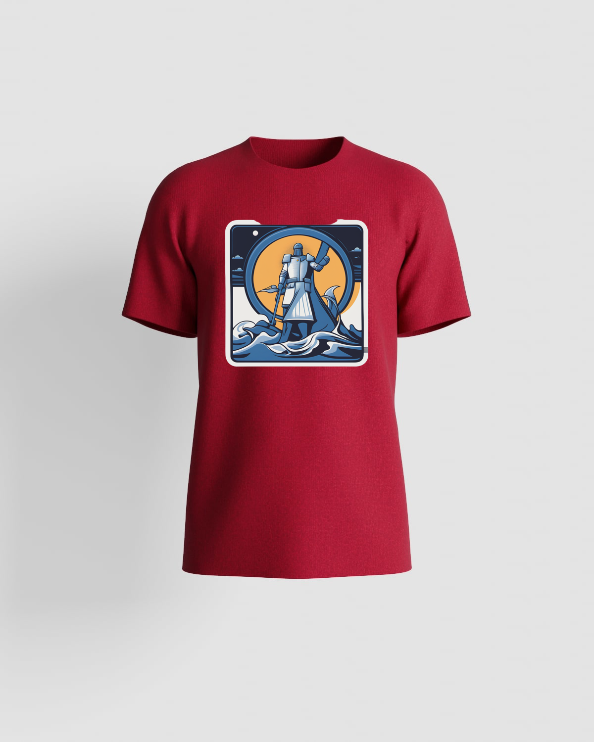 Red Organic Cotton T-Shirt – Modern Fit 59