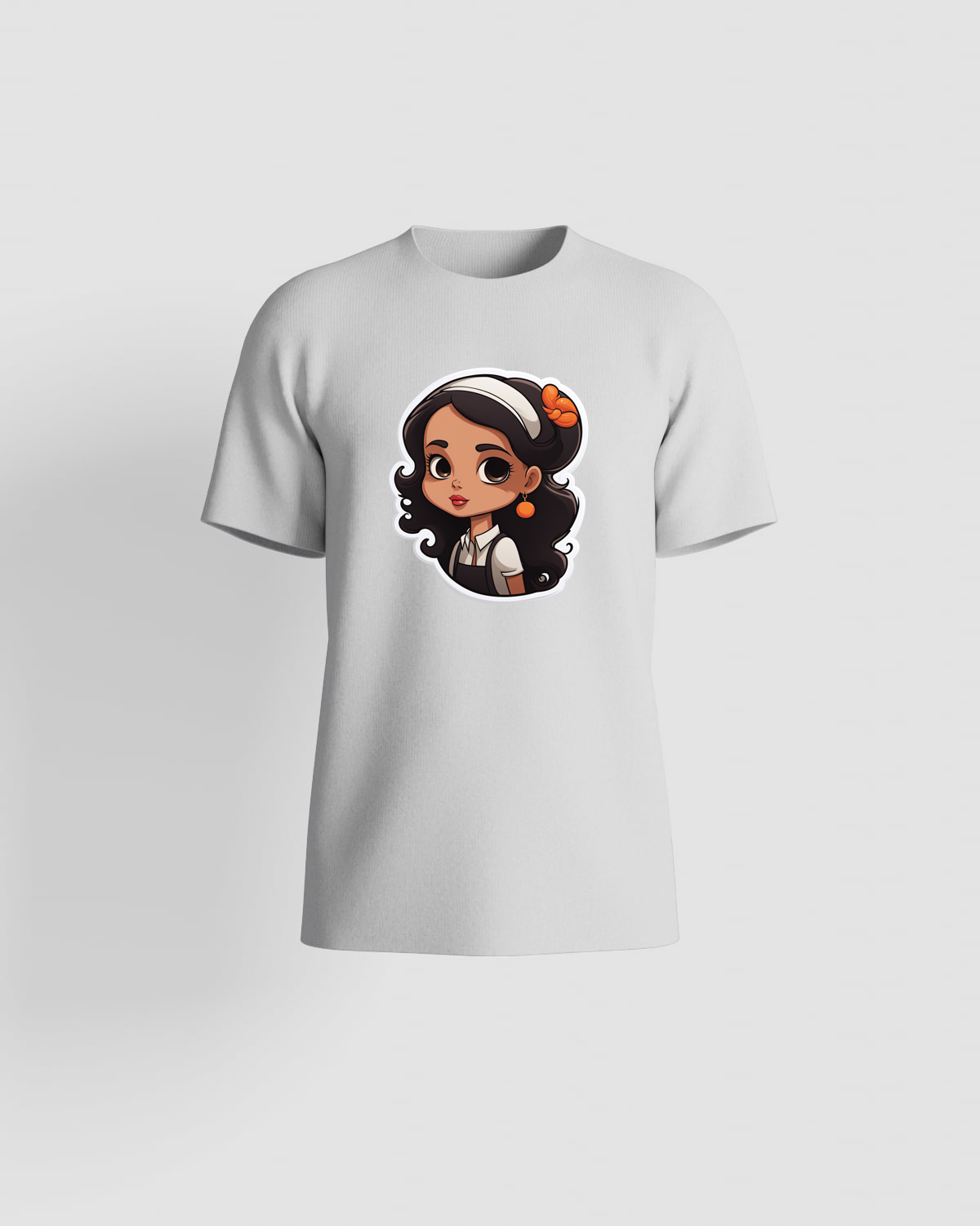White Eco-Friendly Organic Cotton Crew Neck T-Shirt 59