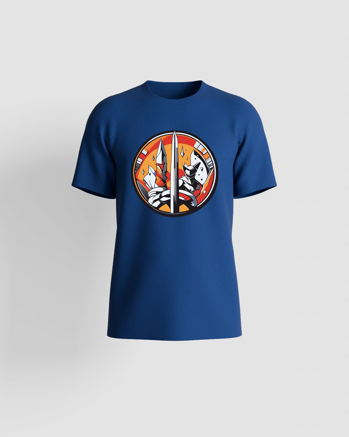 Blue Modern Fit Eco T Shirt Soft Sustainable Comfort 59