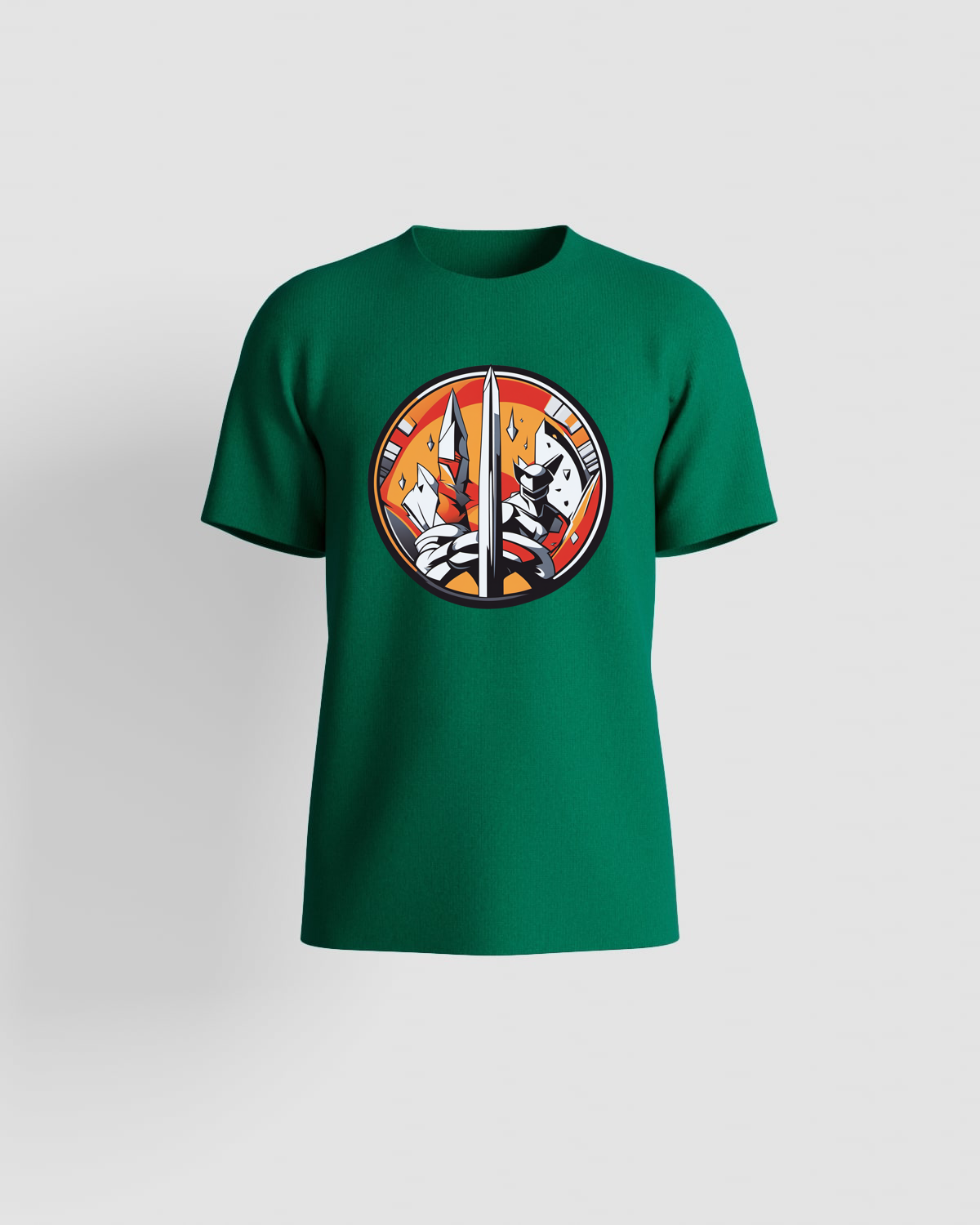Green Short Sleeve Eco‑Sustainable Organic Cotton T-Shirt 59