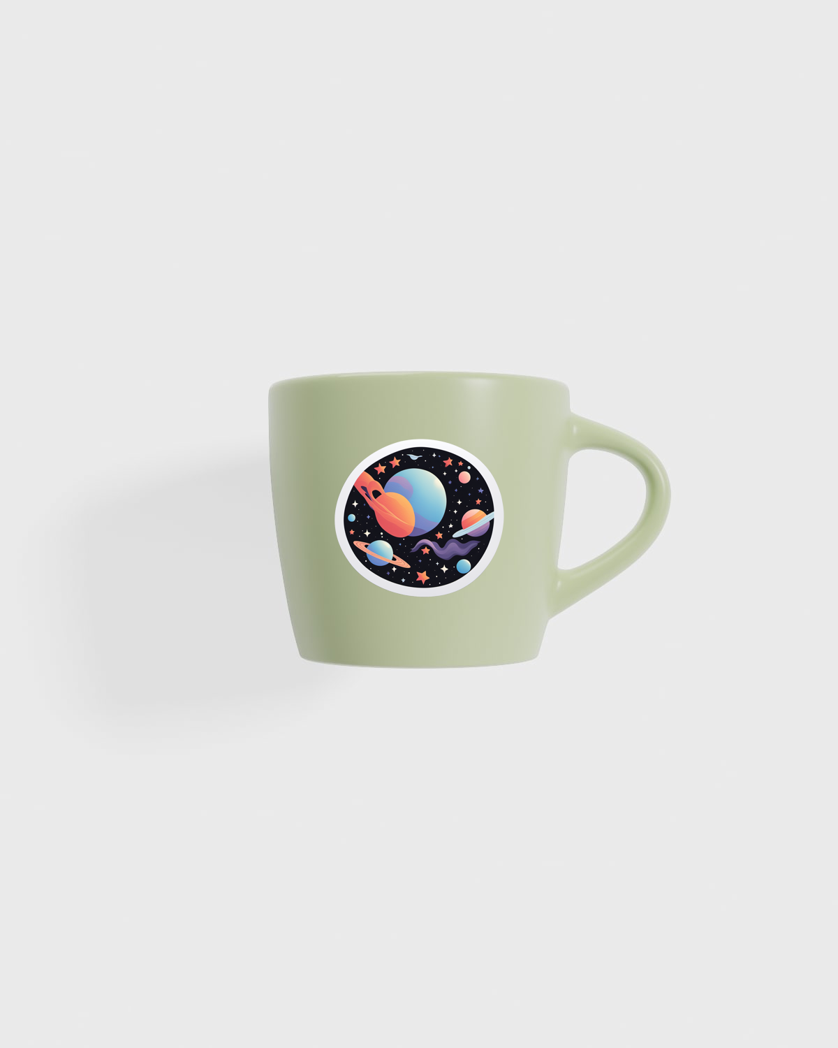 Matte Exterior, Glossy Interior White Mug 59