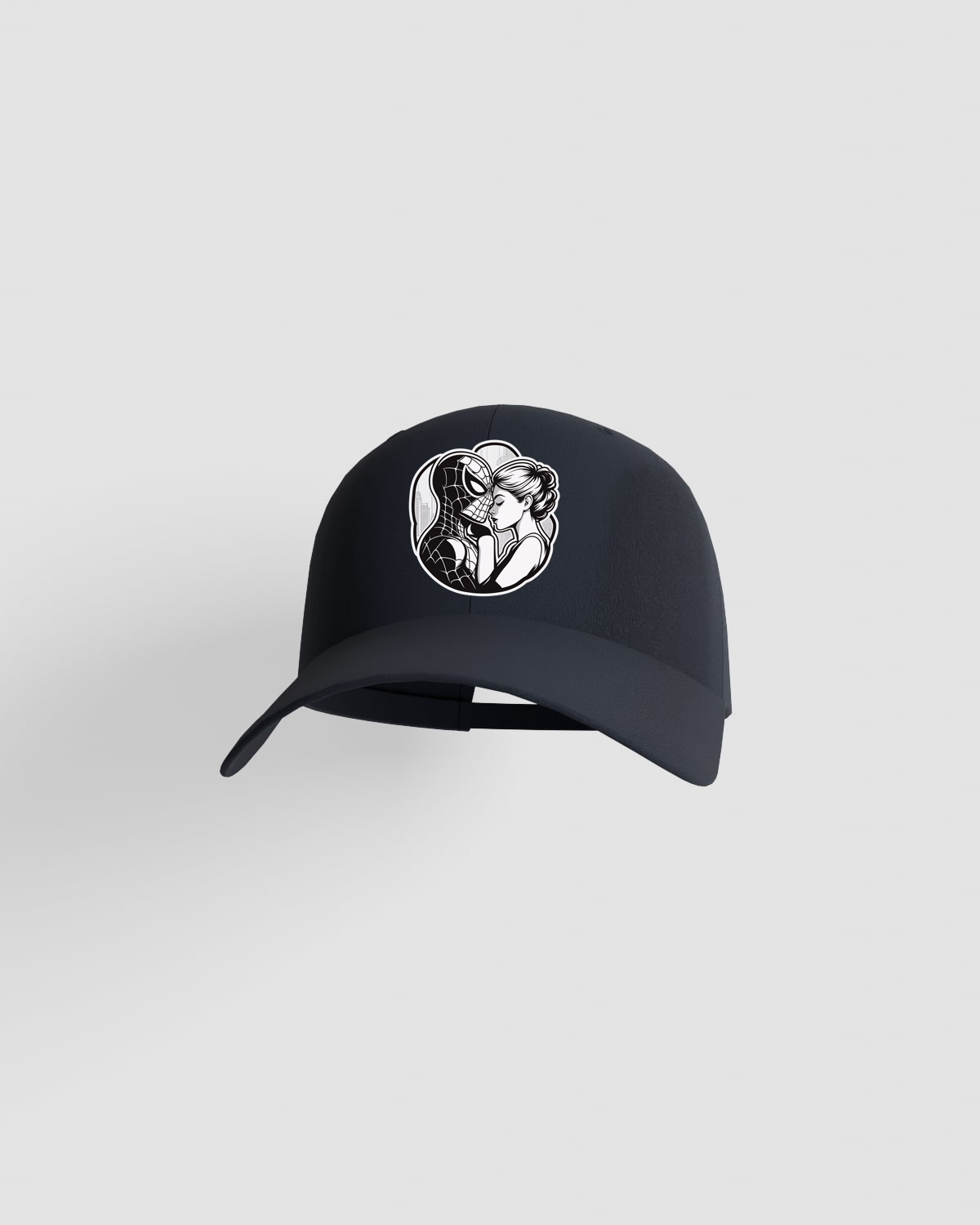 Navy Adjustable Cotton Cap with Velcro Closure 59