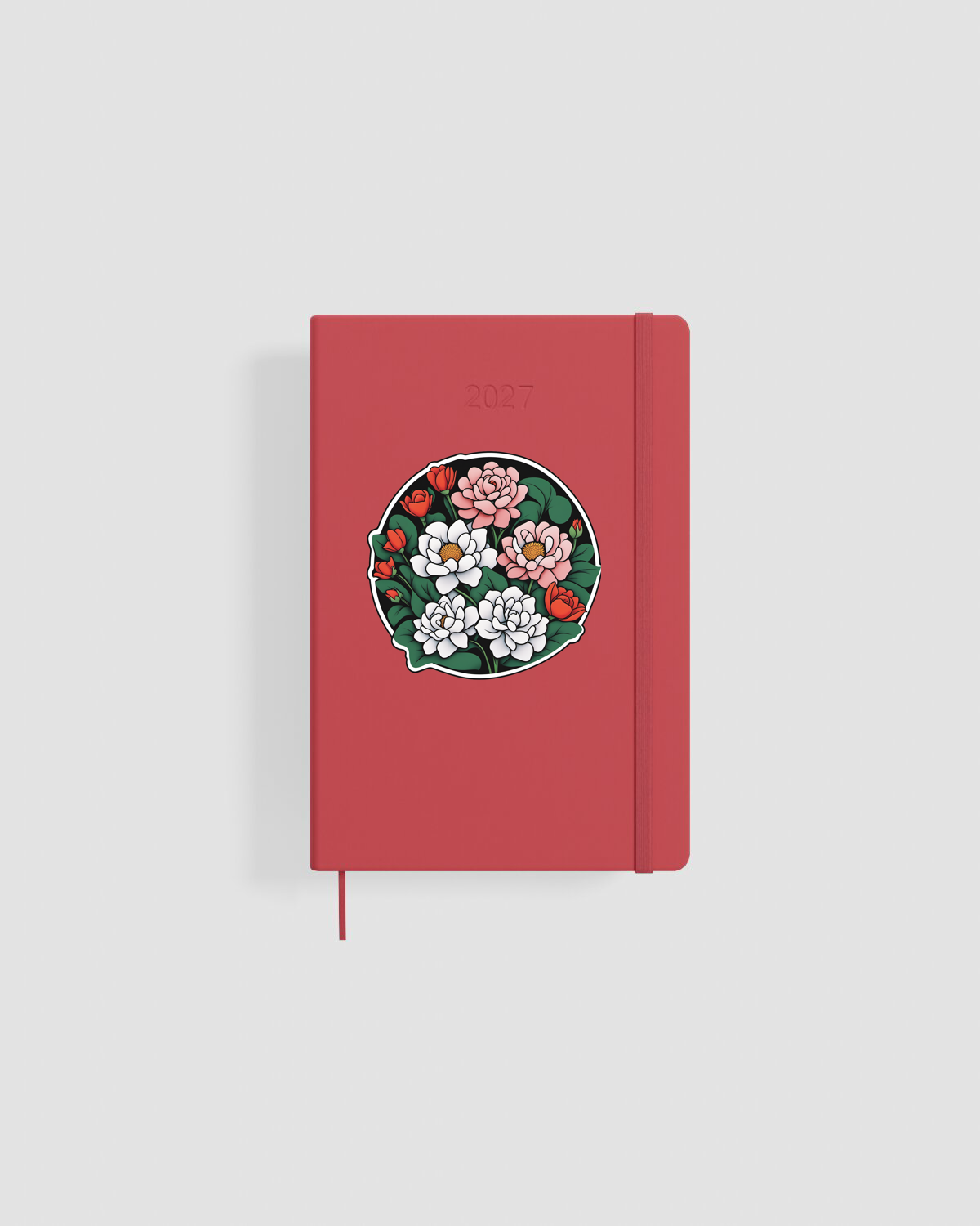 Personalized Daily Planner with Vibrant Abstract Pattern 0