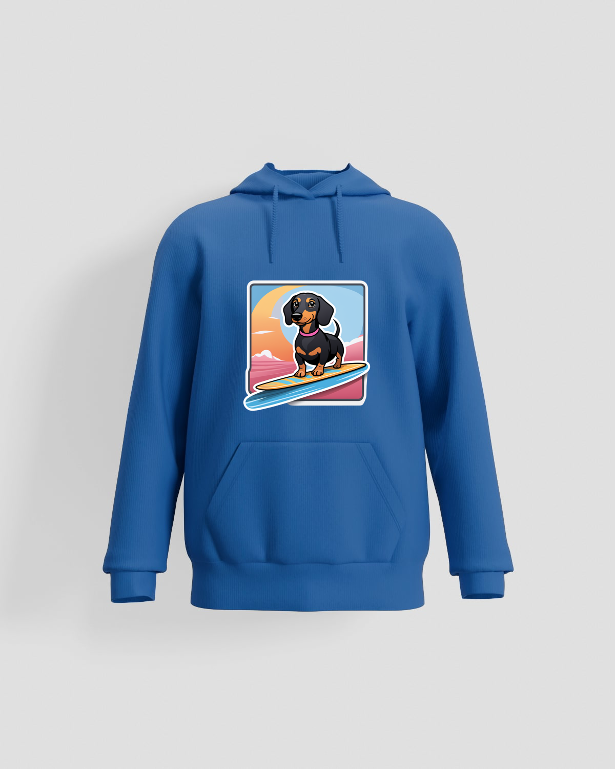Deep Blue Unisex Sweatshirt – Organic Cotton Comfort 59