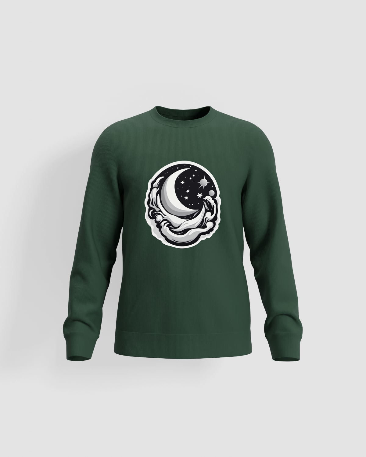 Green Eco Sustainable Unisex Sweatshirt with Vibrant Print 59