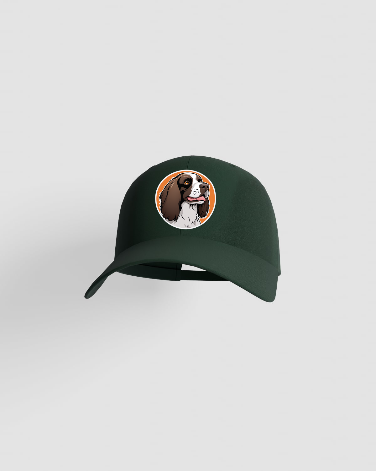 Green Velcro Cotton Cap – Classic 5‑Panel Design 59