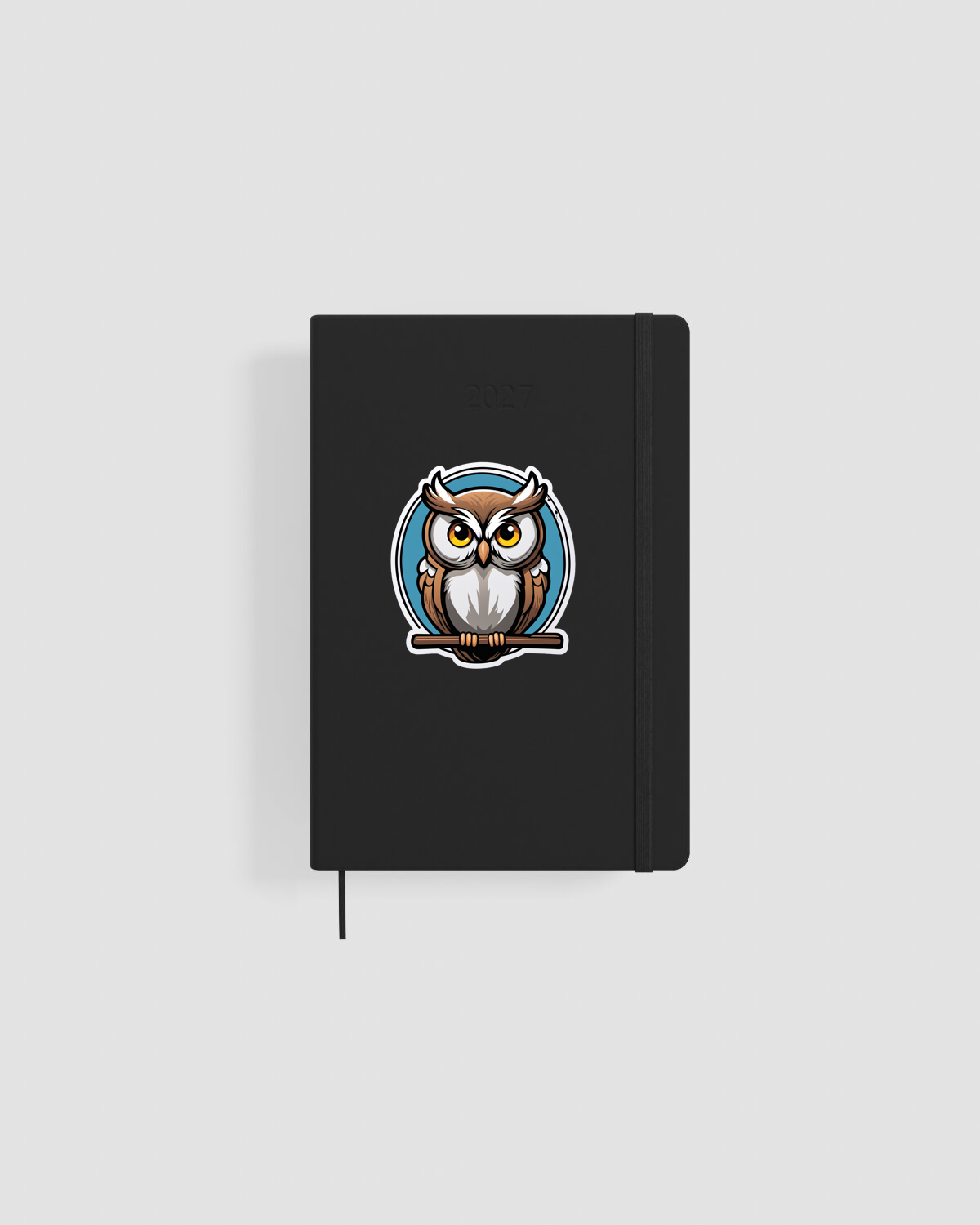 Personalized Daily Planner with Vibrant Floral Print