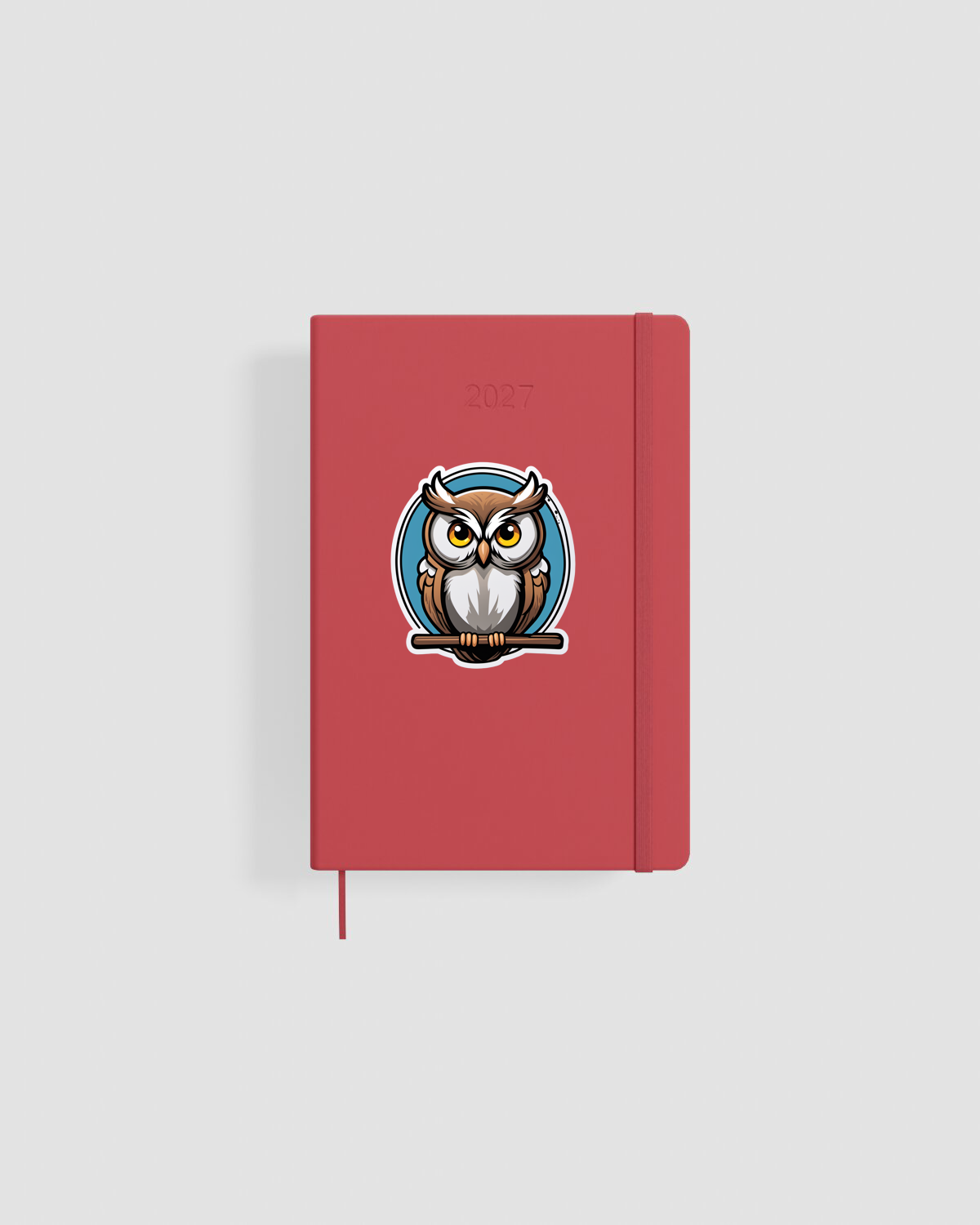 Custom Planner with Vibrant Graphic Design