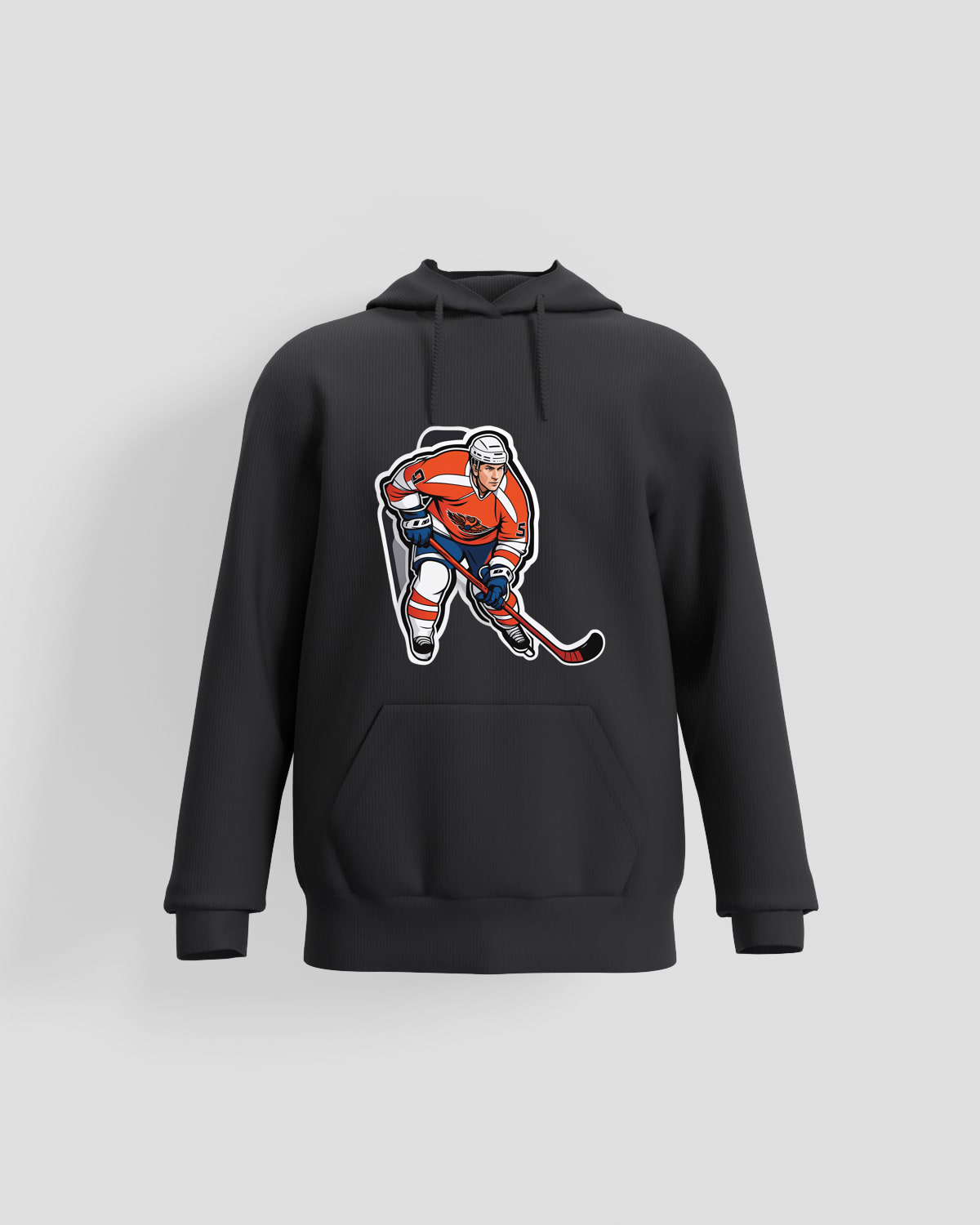 Black Unisex Sweatshirt – 100% Cotton, Print‑Ready & Durable 59