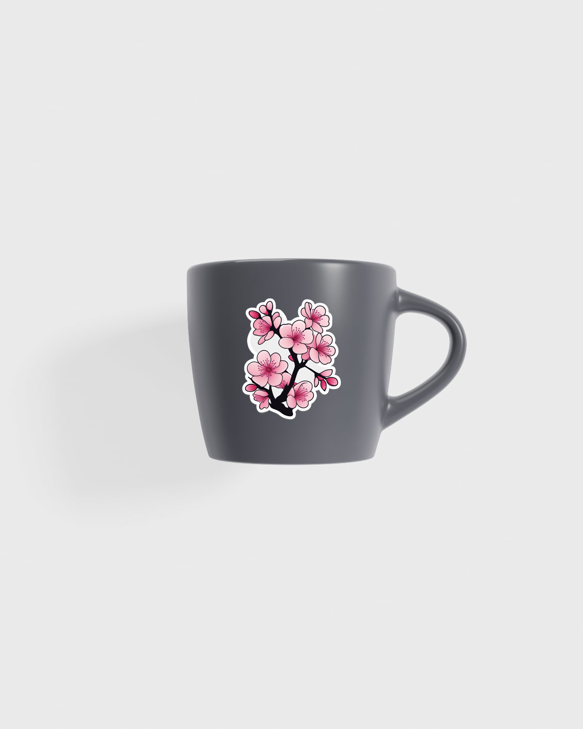 High-Quality Ceramic Mug with Matte Exterior Glossy Interior 59