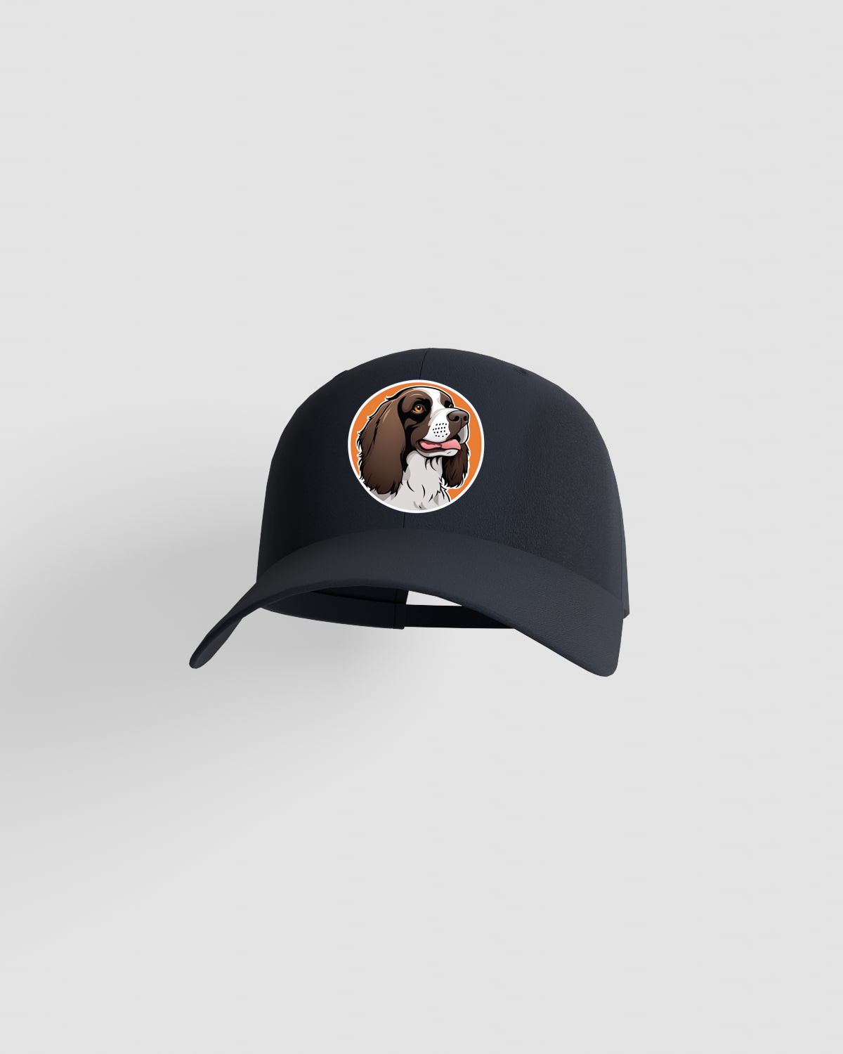 Navy 5-Panel Cotton Cap with Velcro Closure 59