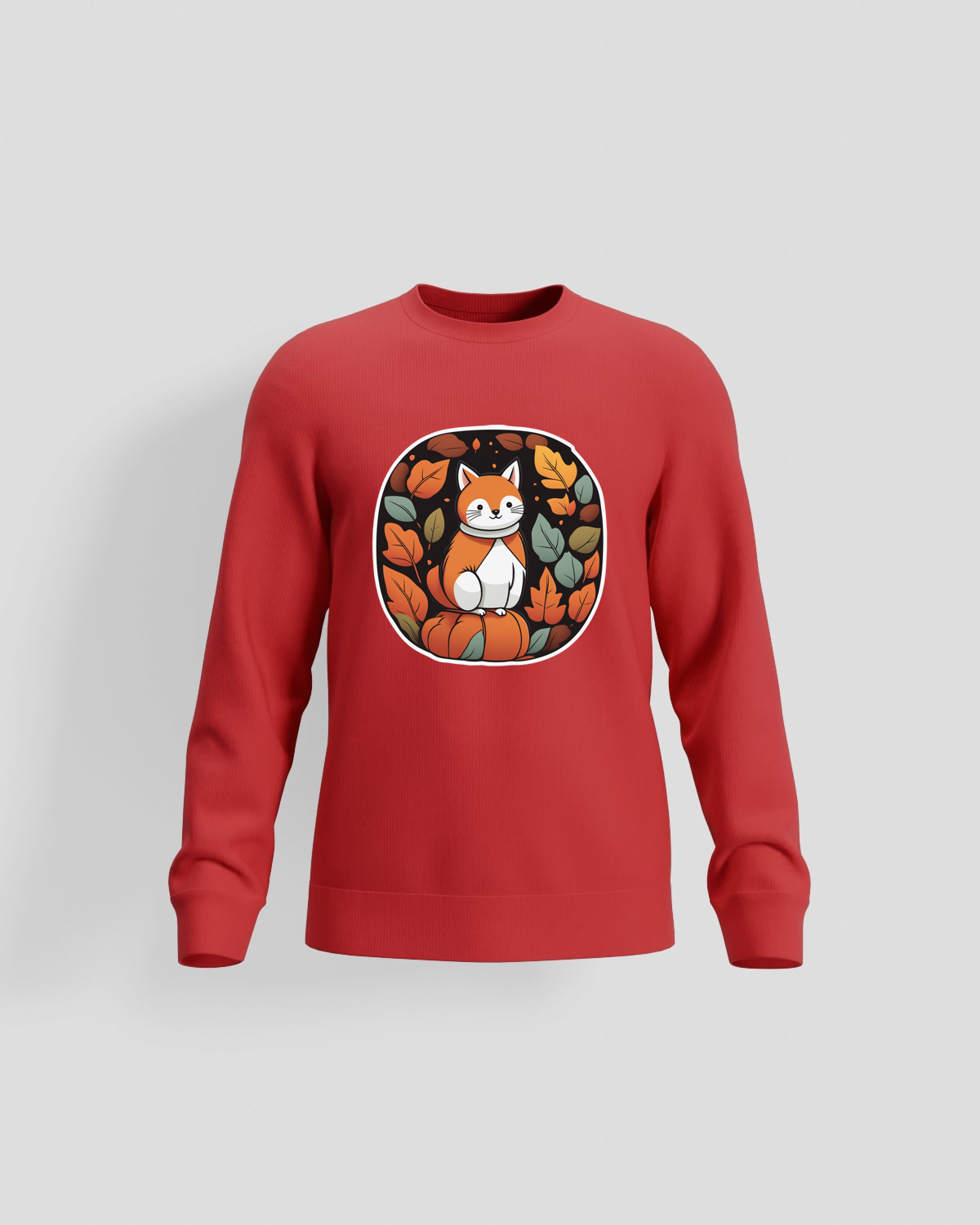 Red Unisex Sweatshirt – Bold Color, Classic Comfort 59