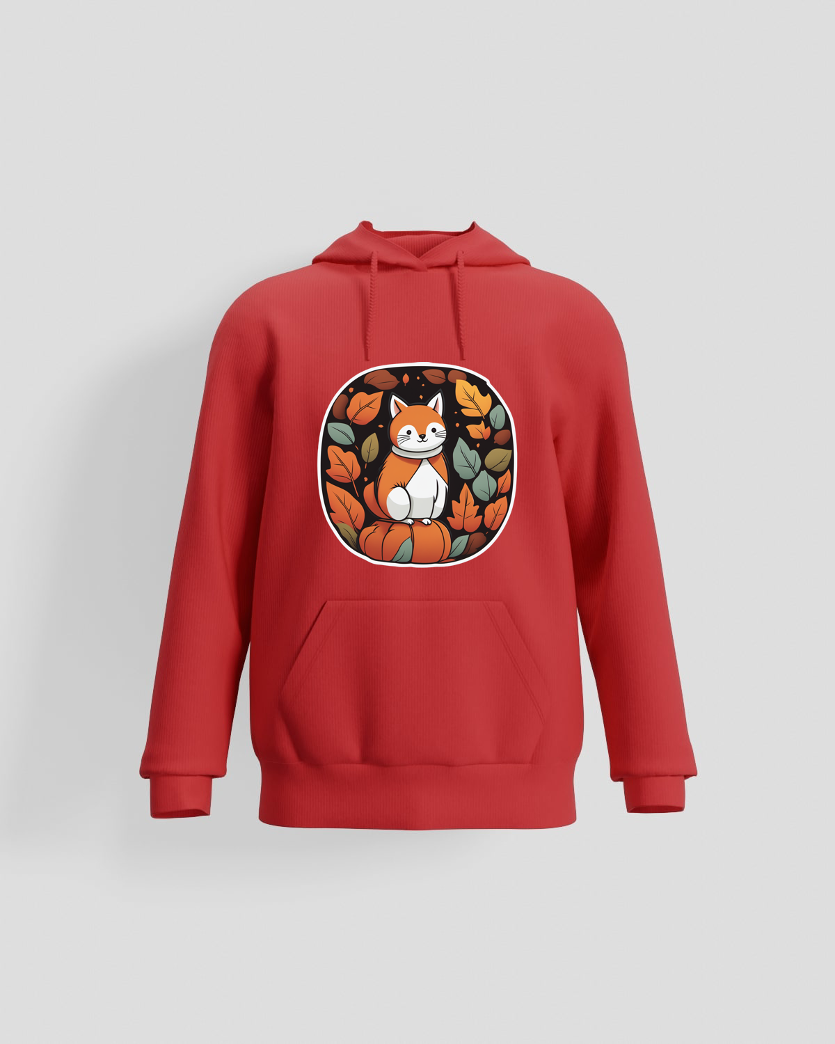 Red Organic Cotton Sweatshirt – Unisex Classic Comfort 59