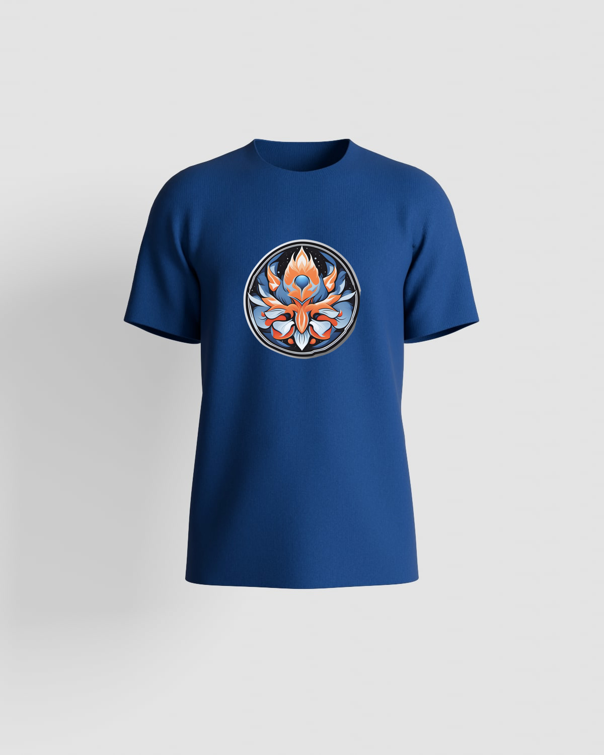 Blue Organic Cotton T-Shirt – Modern Fit & Eco‑Sustainability 59