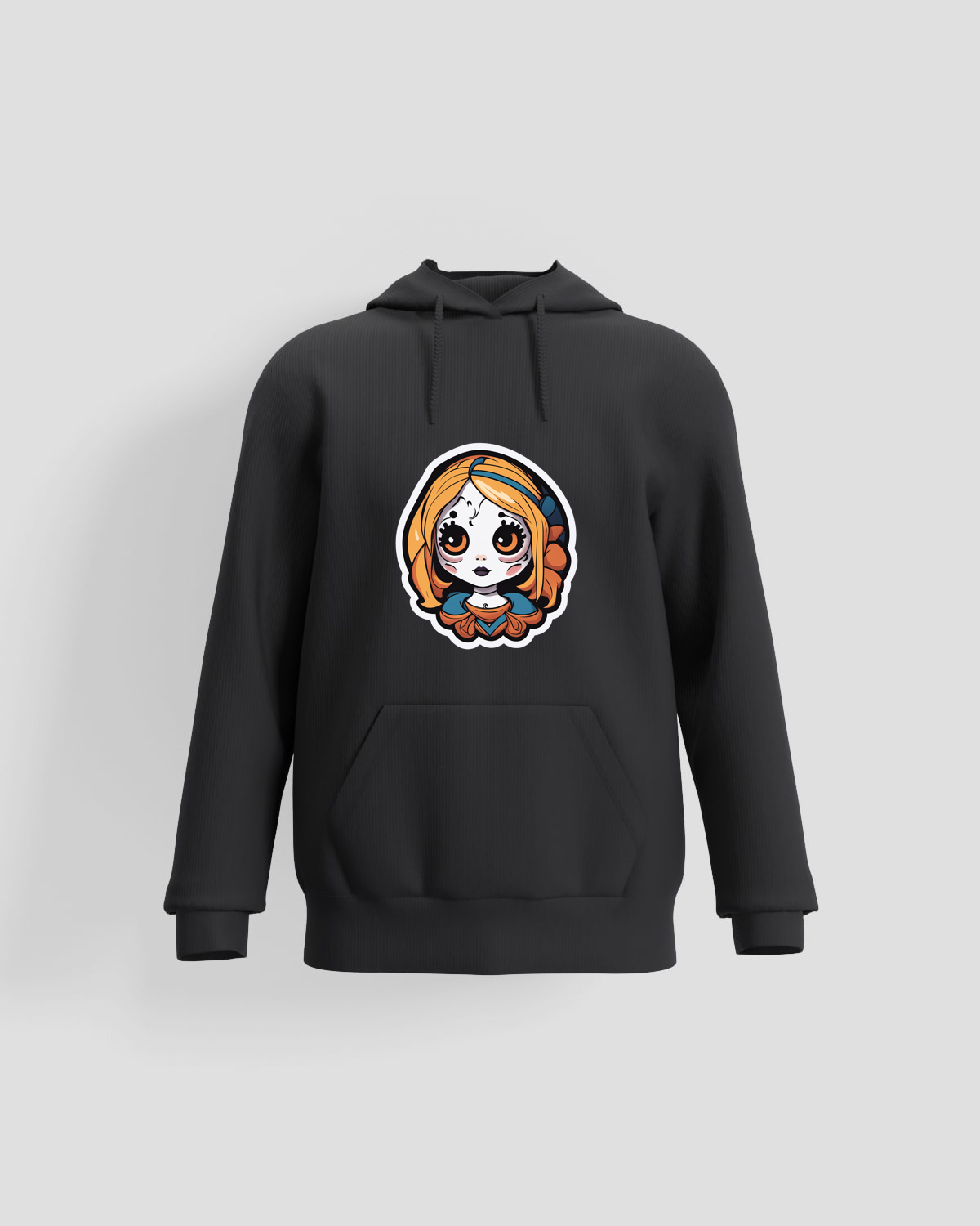 Black Unisex Organic Cotton Sweatshirt – Soft & Sustainable 59