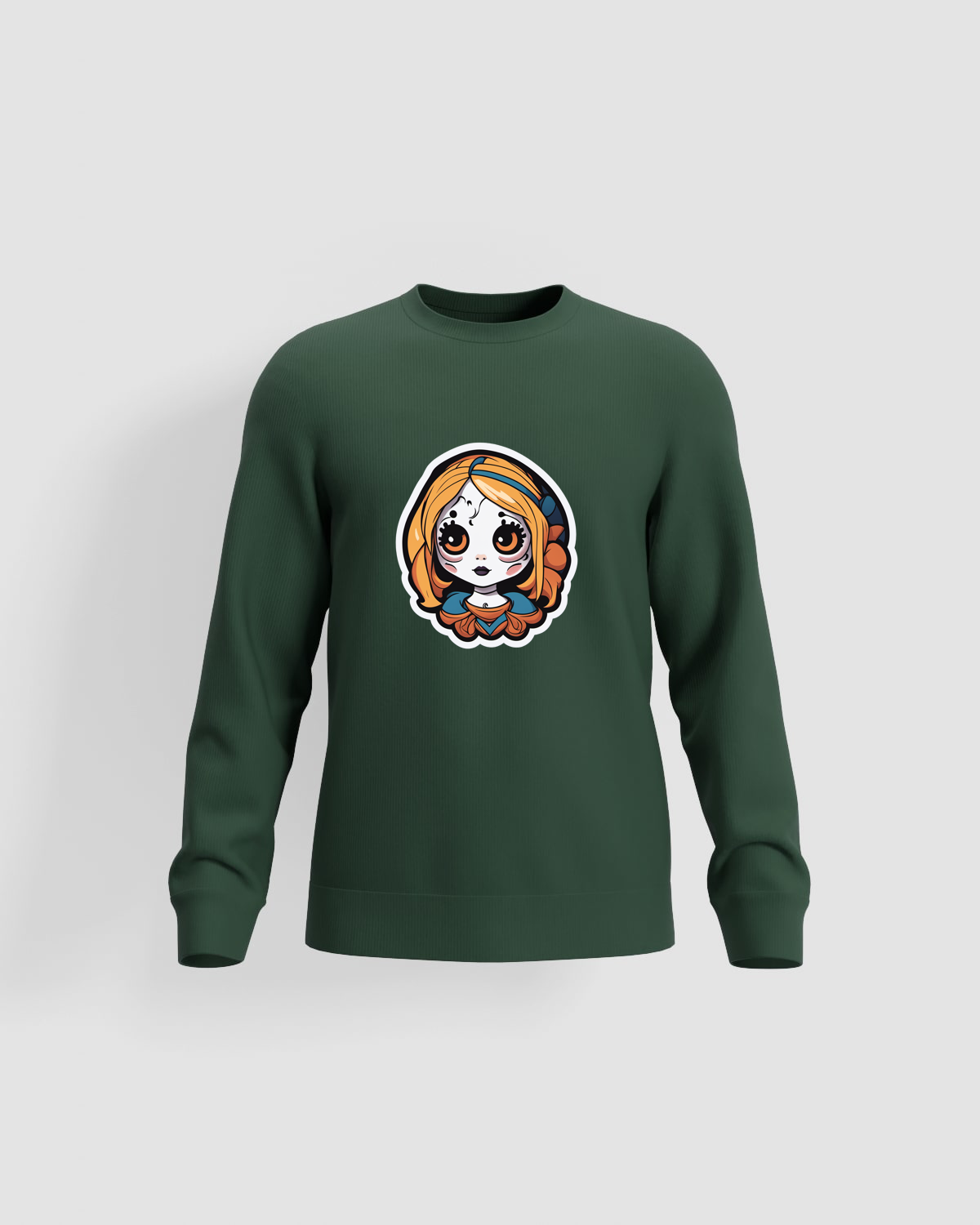 Green Sweatshirt – Soft Organic Cotton Comfort 59