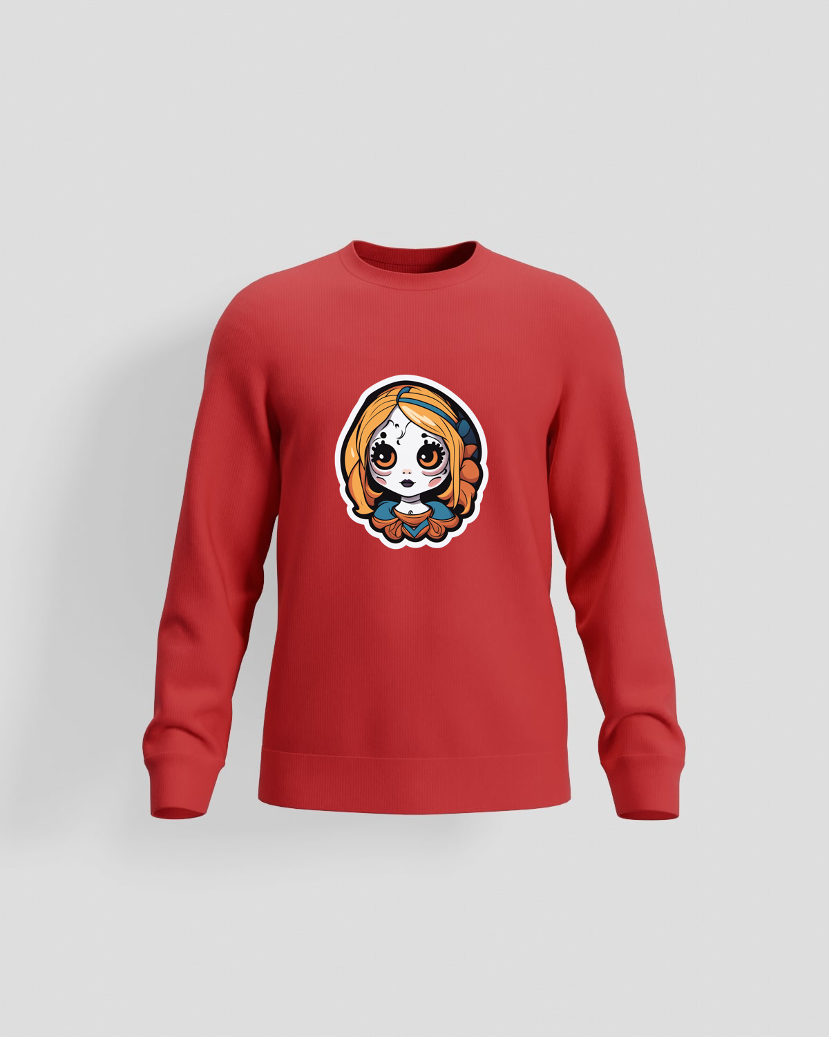 Red Unisex Sweatshirt – Classic Comfort & Style 59