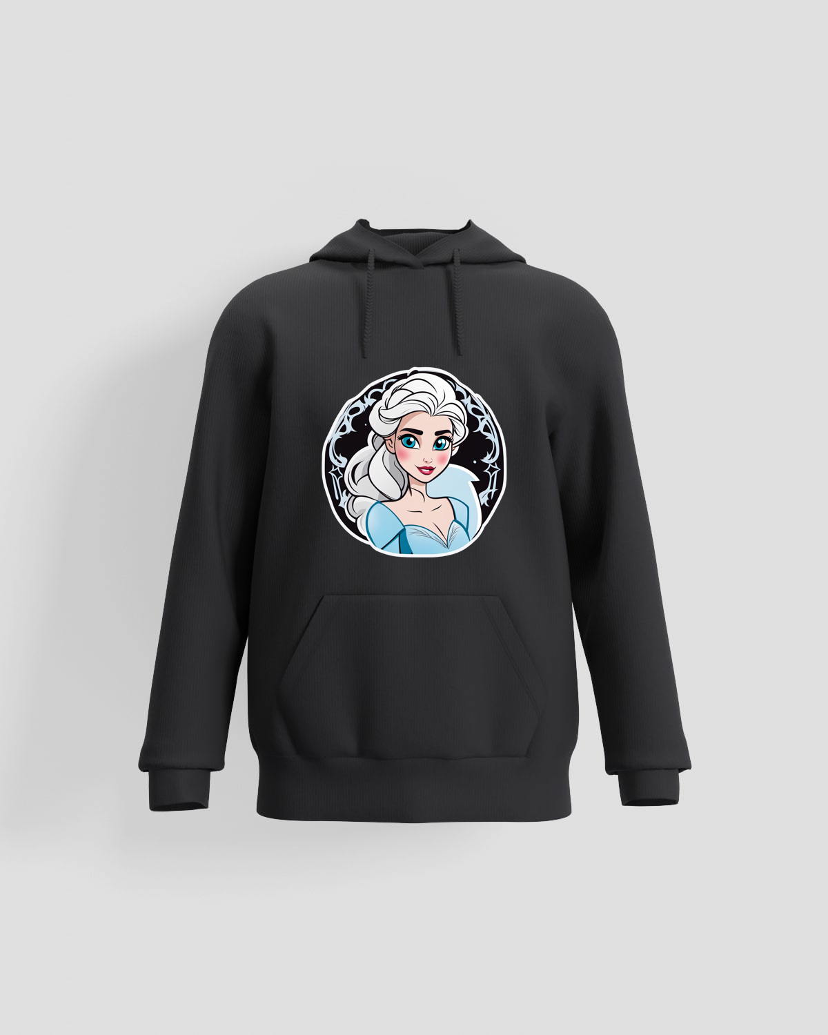 Black Unisex Crew Neck Sweatshirt 59