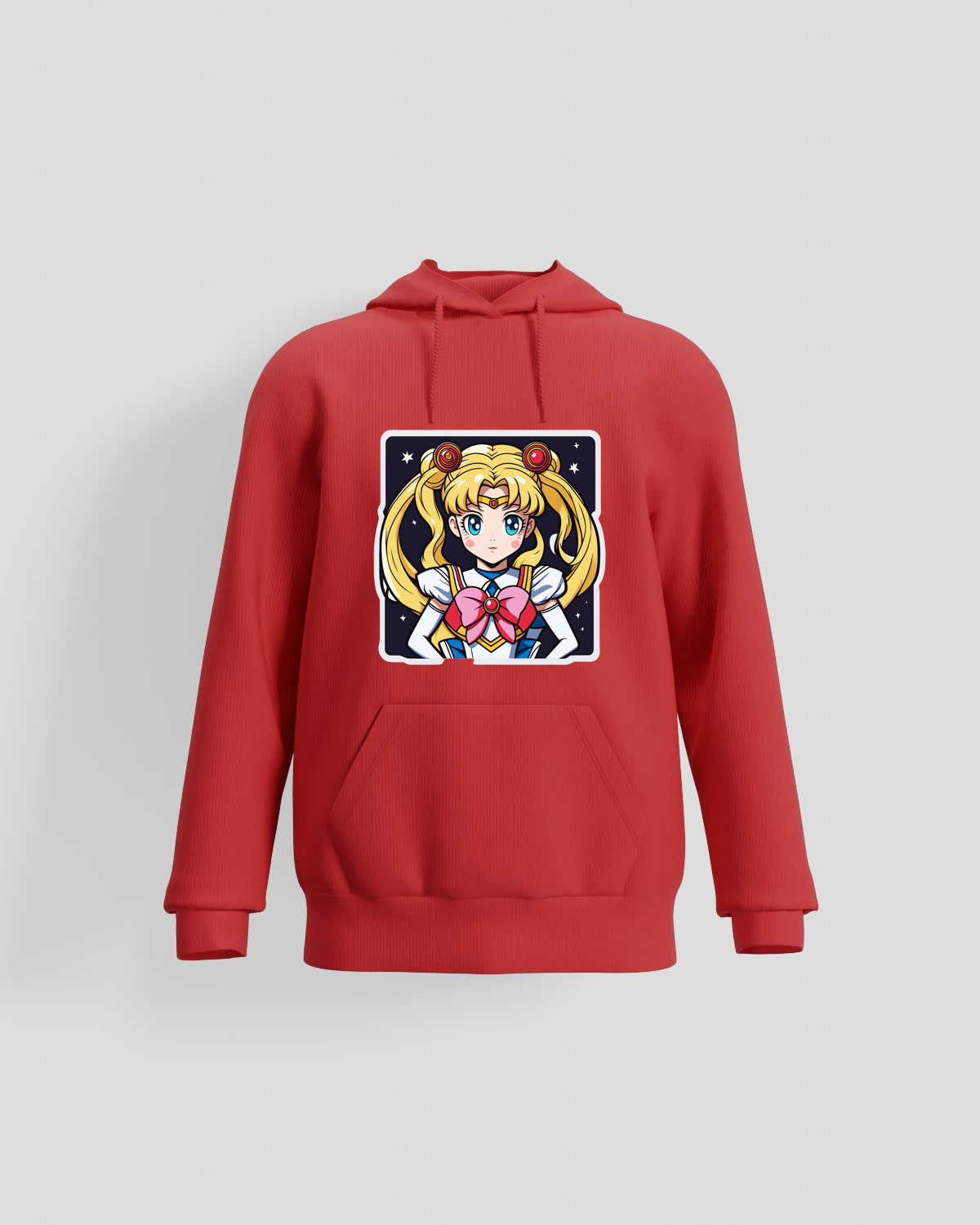 Red Unisex Sweatshirt – Durable Cotton Comfort 59