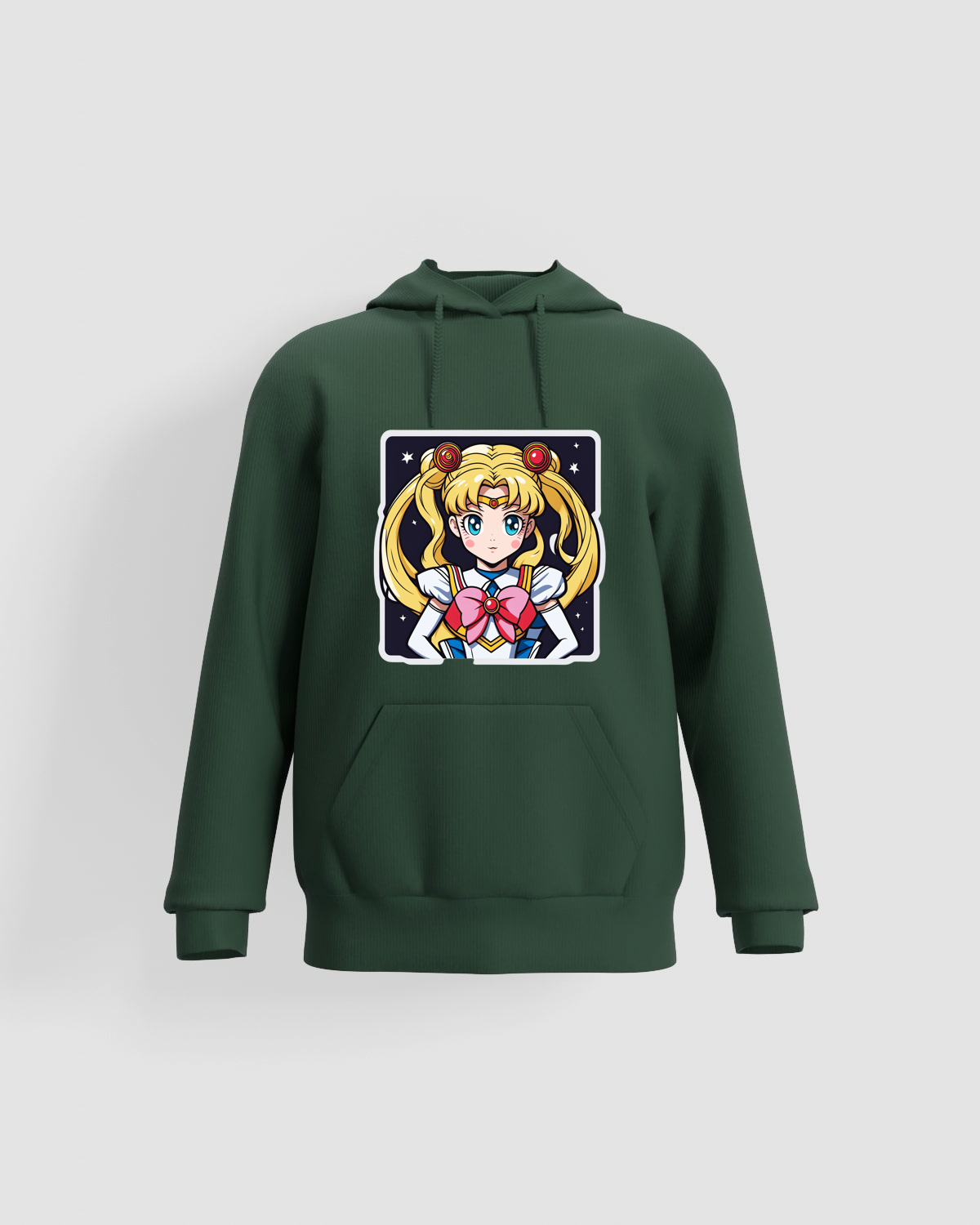 Green 100% Cotton Unisex Sweatshirt 59
