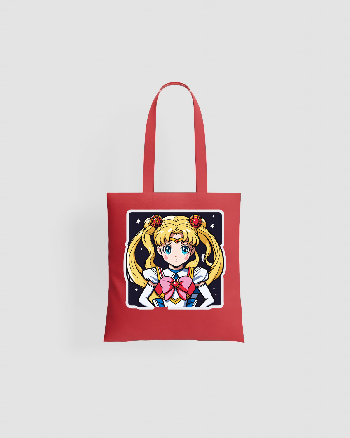 Cotton tote bag with removable label and comfortable shoulder handles 59