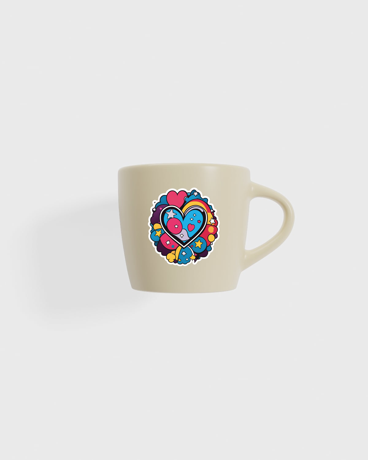 Matte Exterior Ceramic Mug with Glossy Interior 59