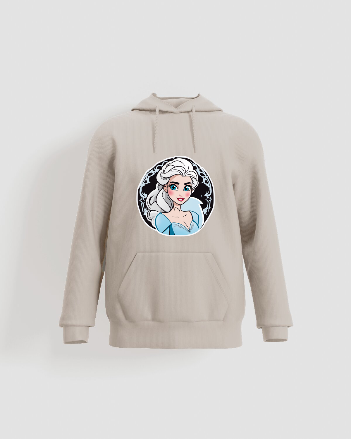 Cream Unisex Organic Cotton Sweatshirt – Soft Comfort 59