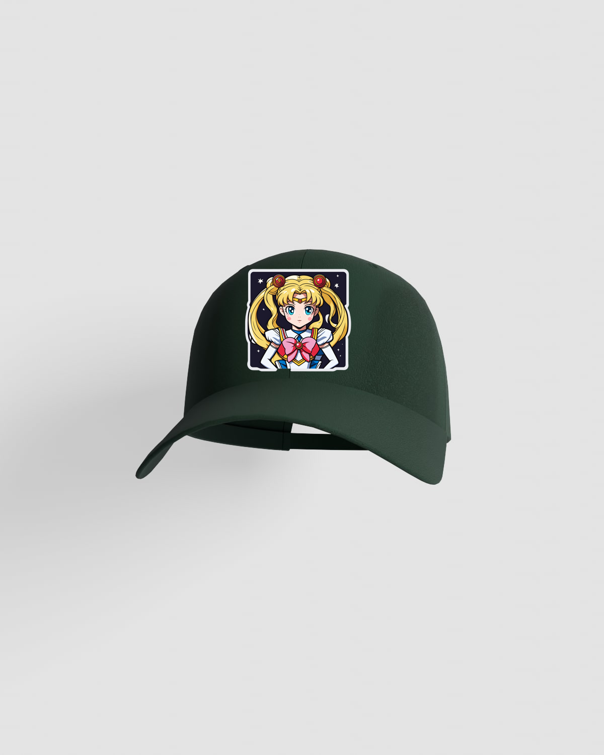 Green Eco-Friendly Cap with Adjustable Velcro Closure 59