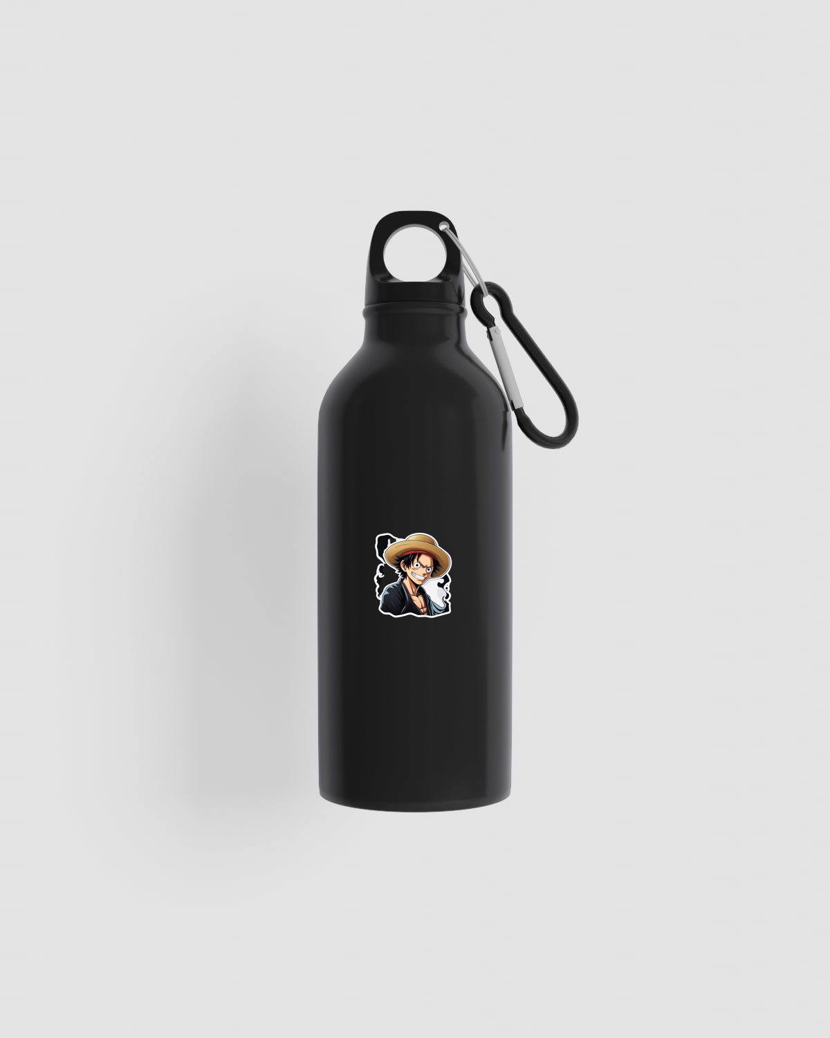 Eco-Friendly Recycled Aluminum Water Bottle with Carabiner 59
