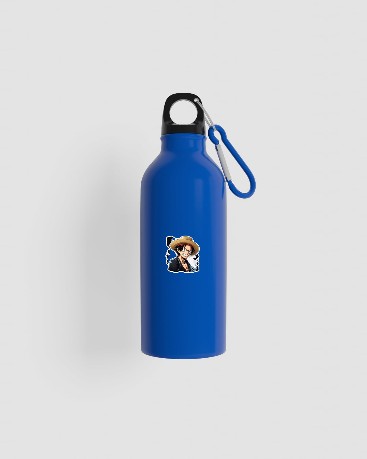 Recycled Aluminum Water Bottle with Carabiner Clip 59