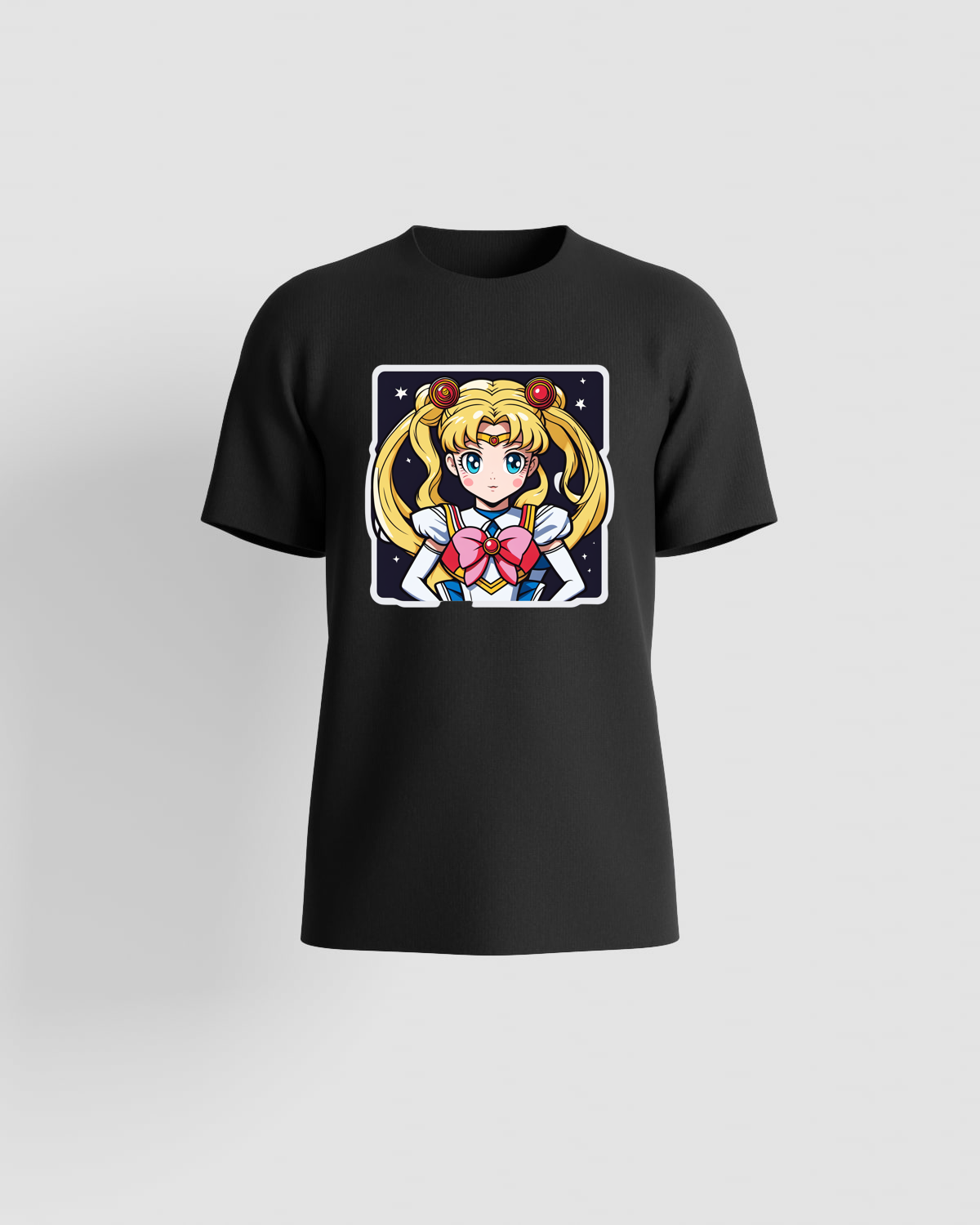 Black Unisex Eco Cotton T-Shirt with Modern Fit 59